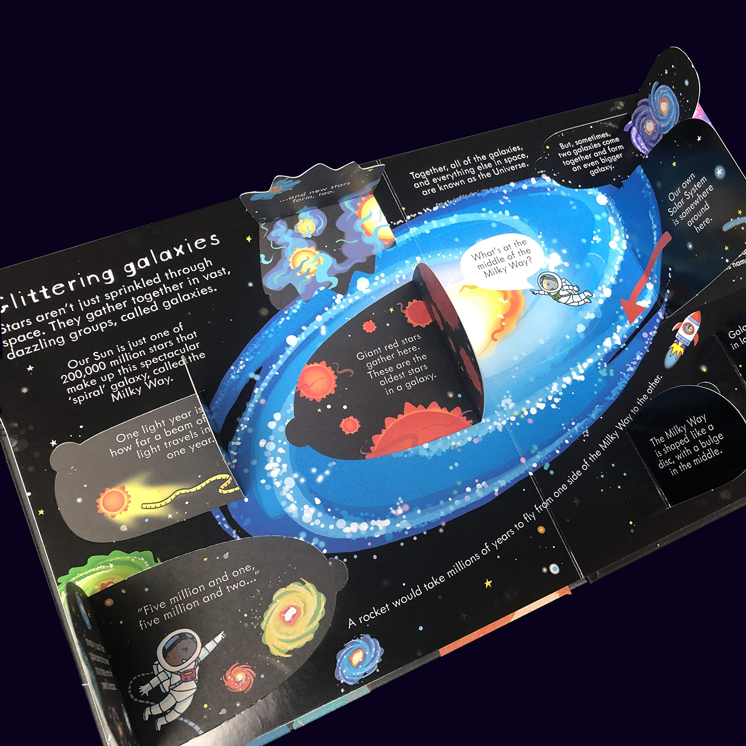 usborne lift-the-flap: look inside space