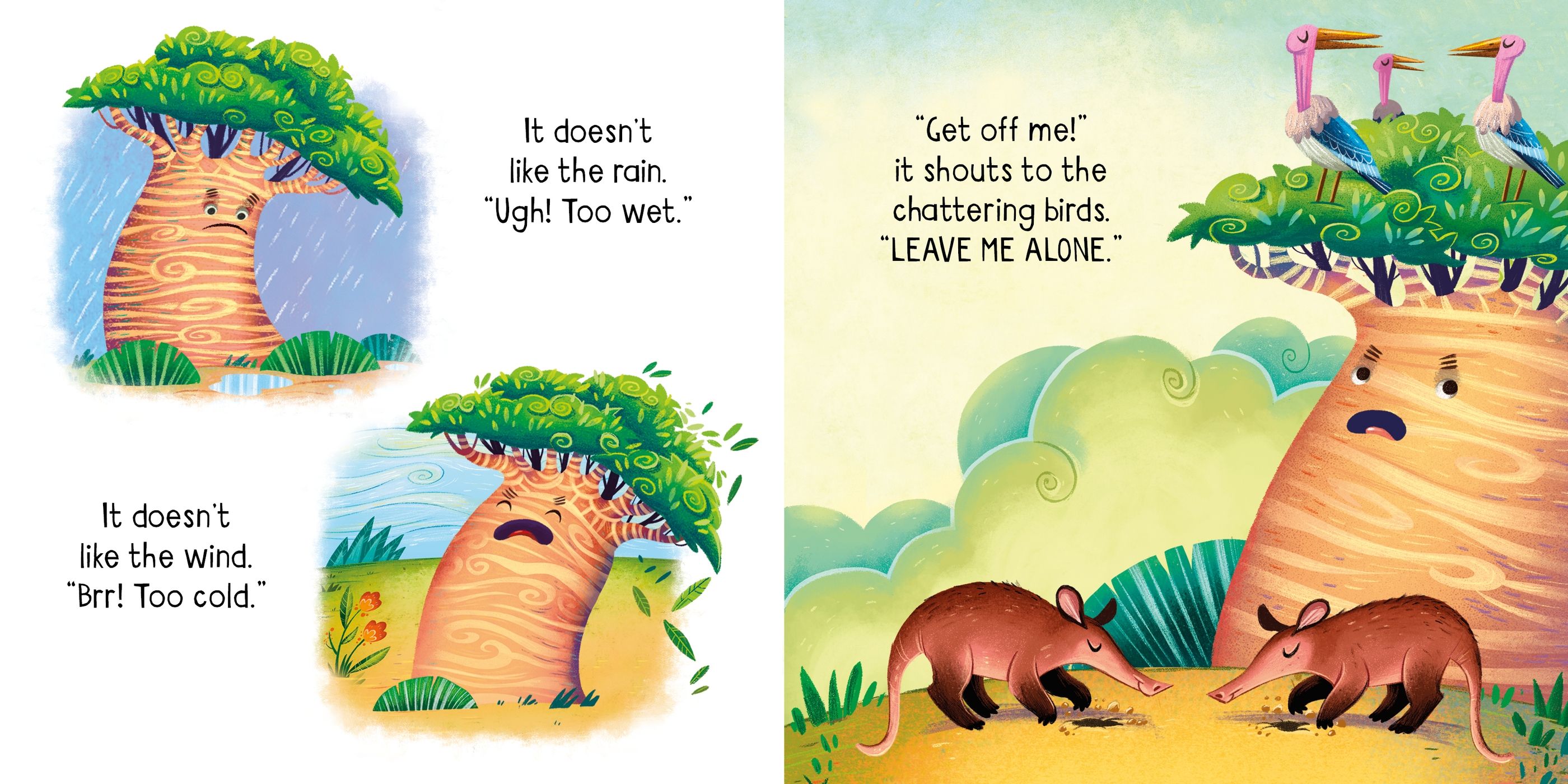 usborne little board books: the baobab tree