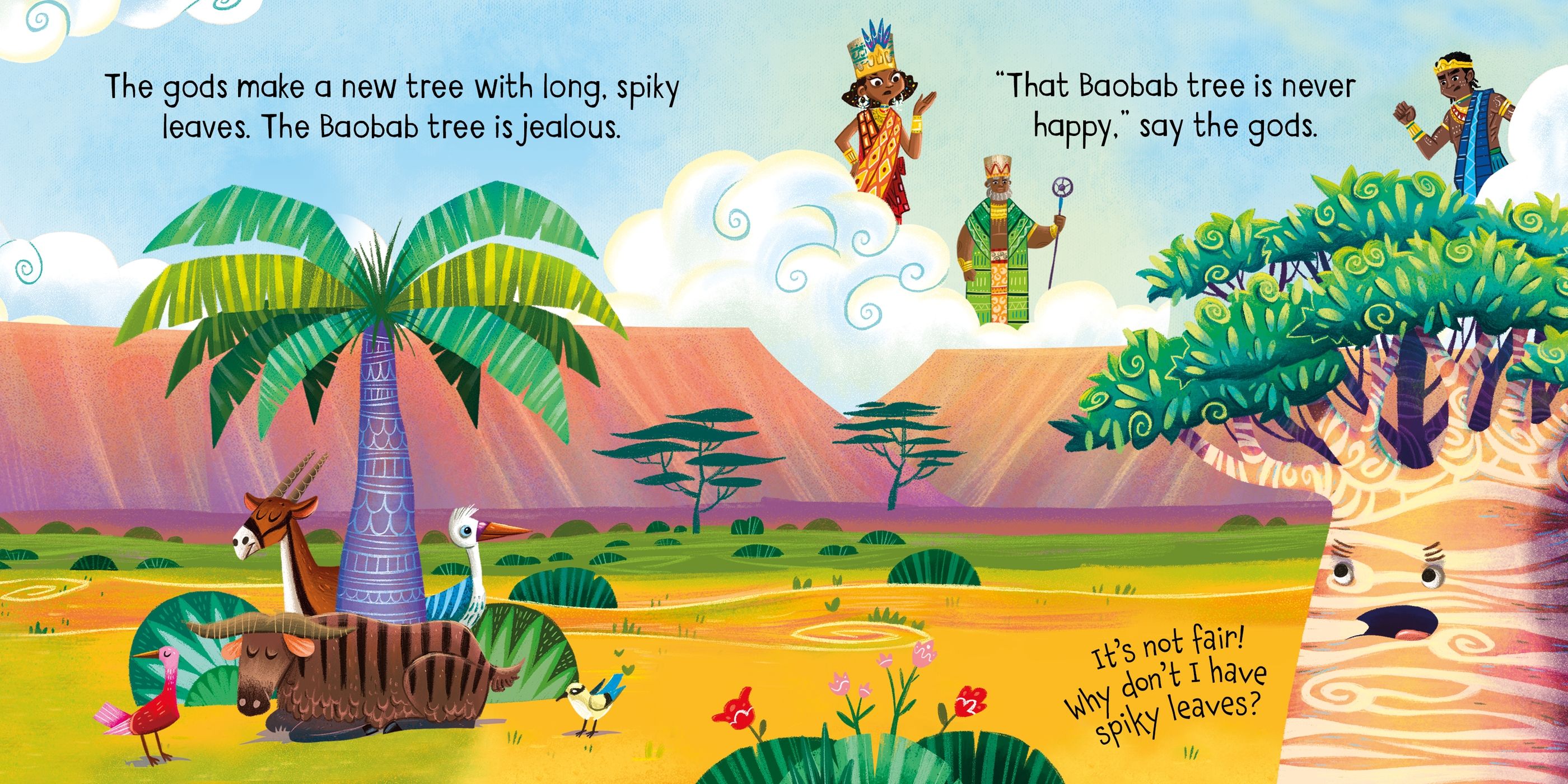 usborne little board books: the baobab tree