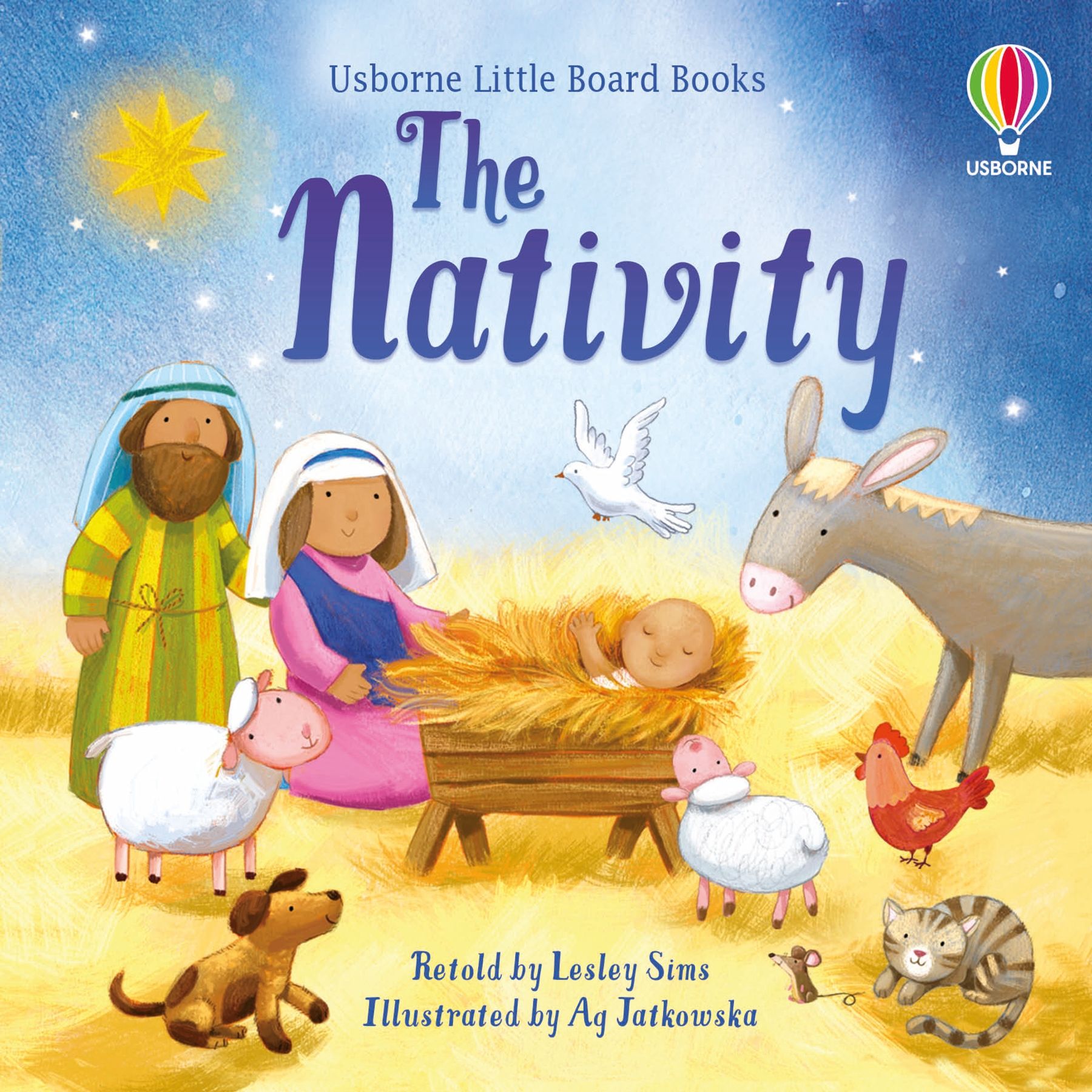 usborne little board books: the nativity