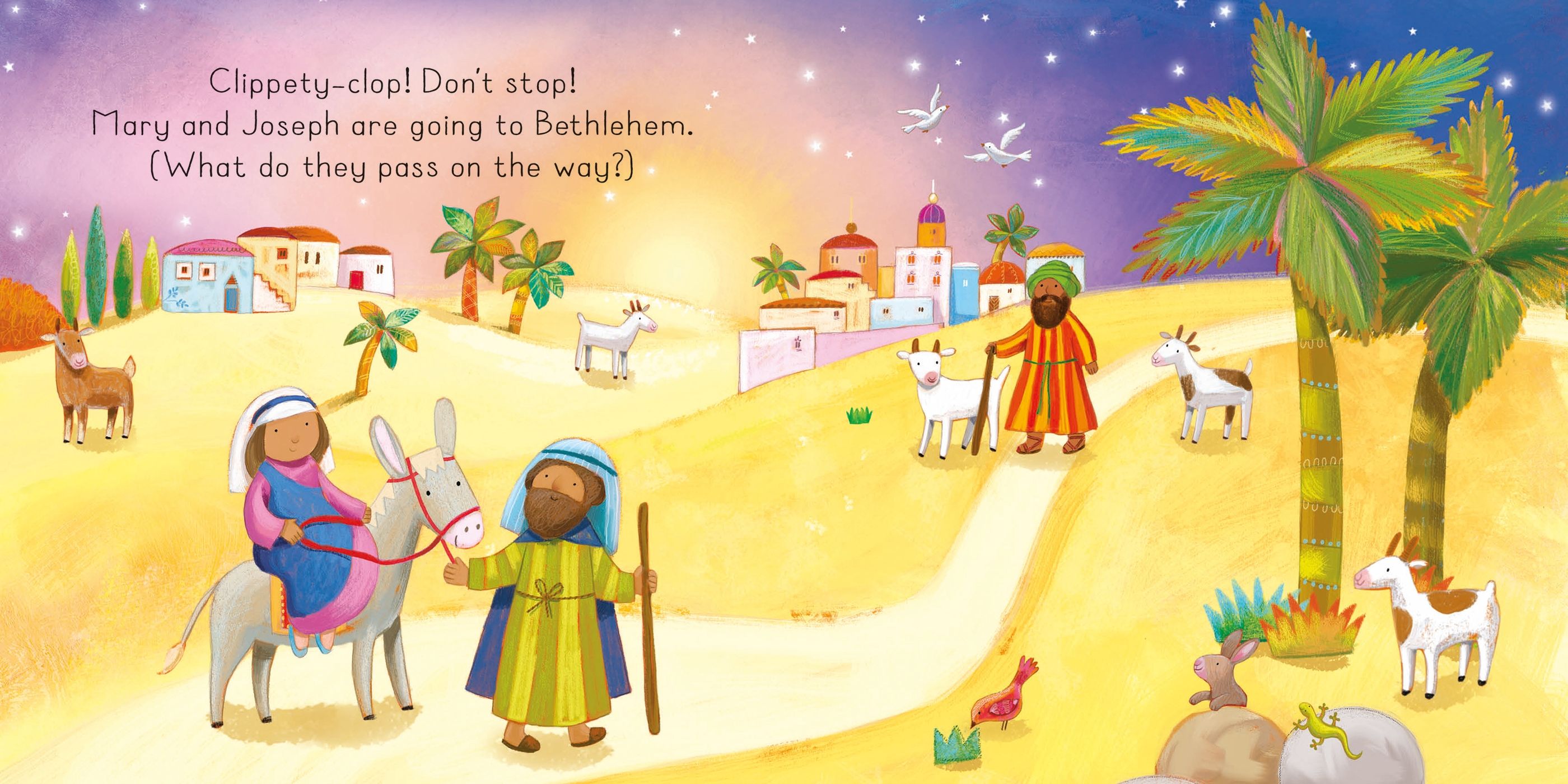 usborne little board books: the nativity