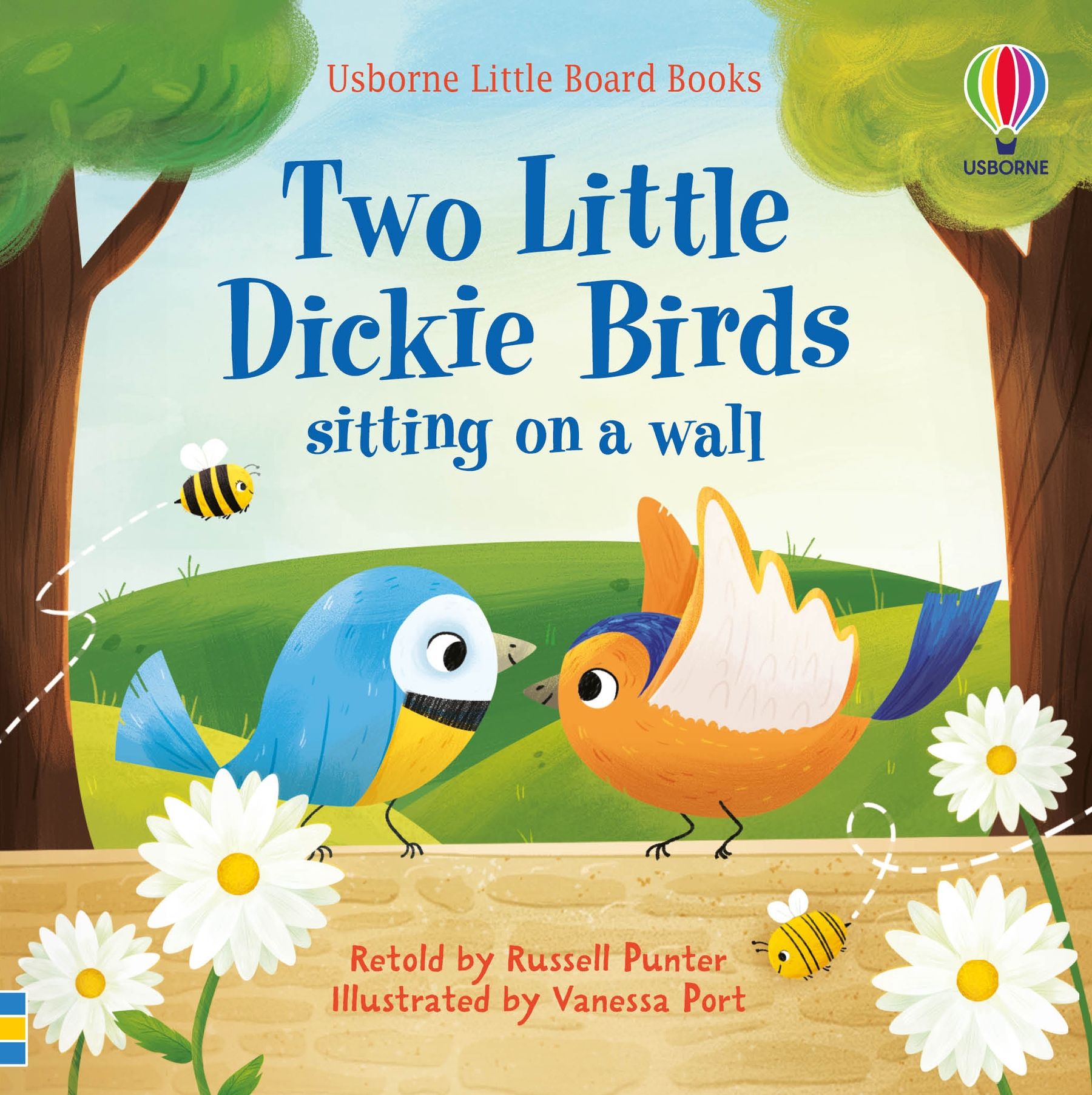 usborne little board books: two little dickie birds sitting on a wall