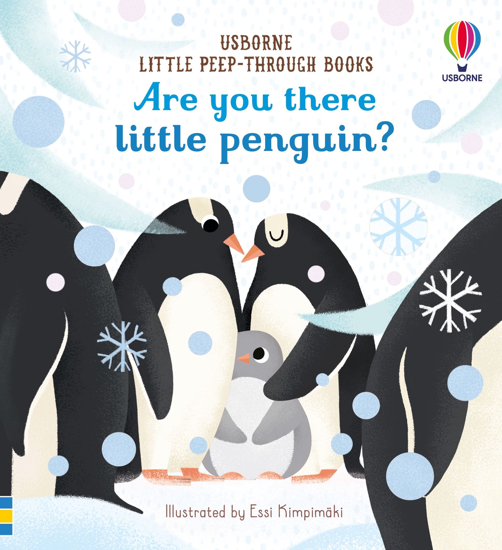 usborne little peep-through books: are you there little penguin?