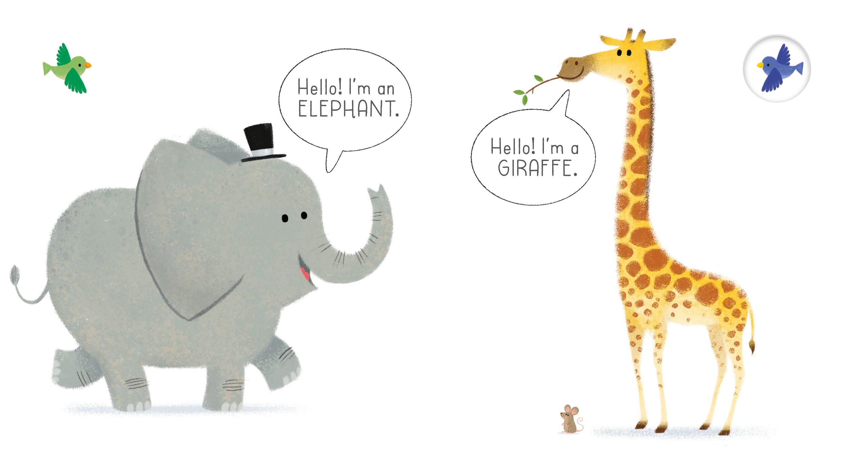 usborne very first words library: animals