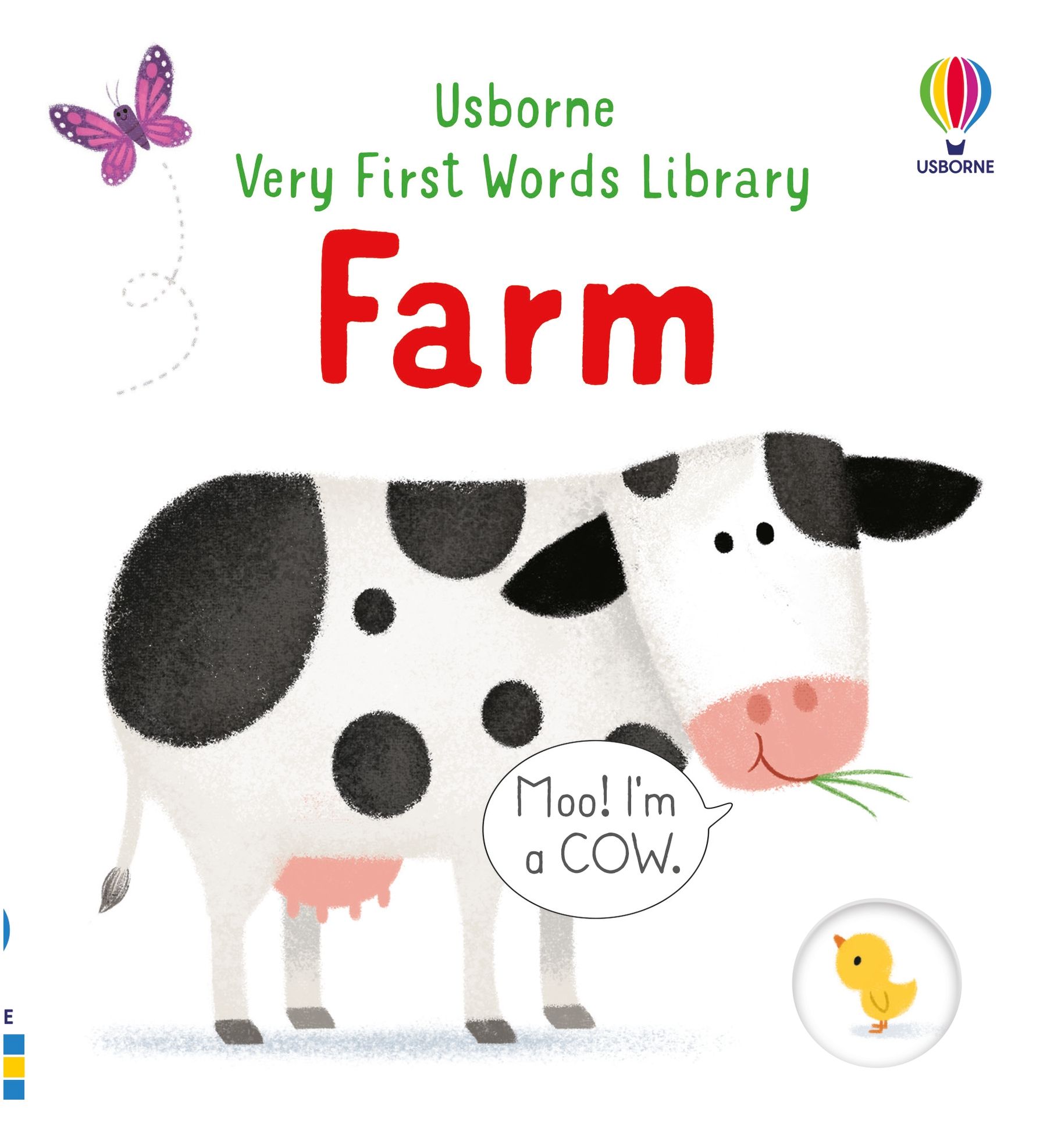 usborne very first words library: farm