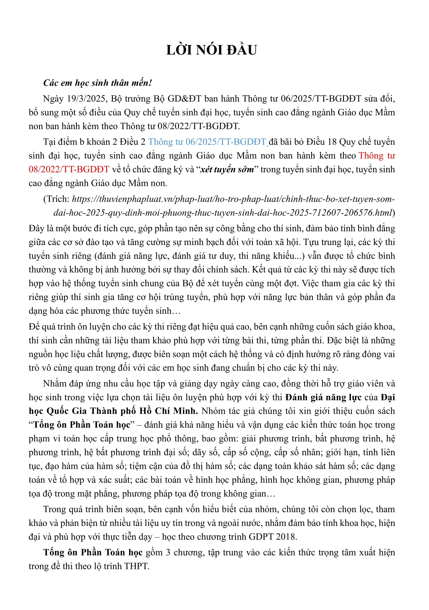 V-ACT HCM - Luyện Thi Đánh Giá Năng Lực Theo Cấu Trúc Đề Của Đại Học Quốc Gia TP. Hồ Chí Minh - Tổng Ôn Phần Toán Học