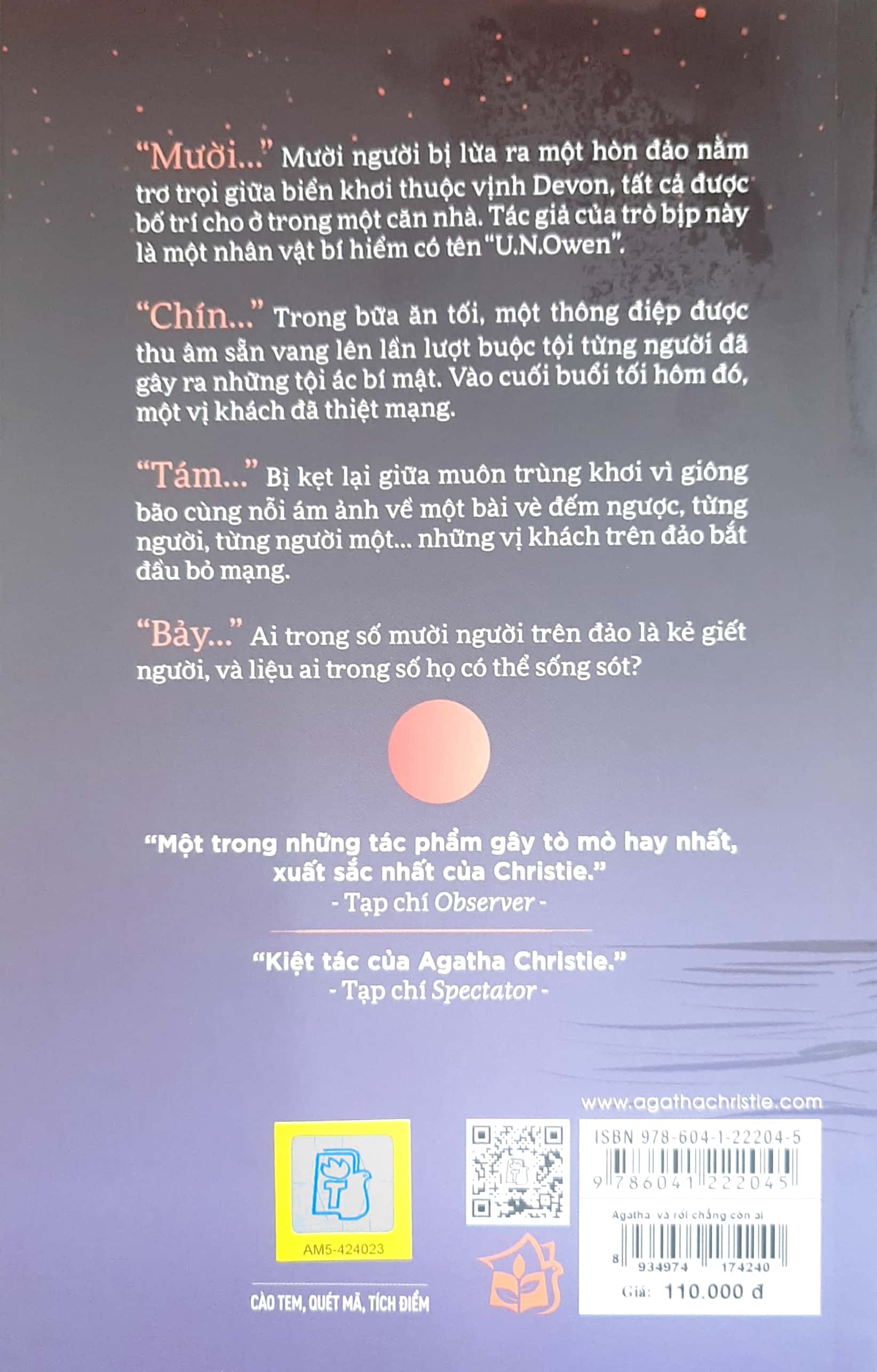 và rồi chẳng còn ai - and then there were none (từ tựa cũ: mười người da đen nhỏ)