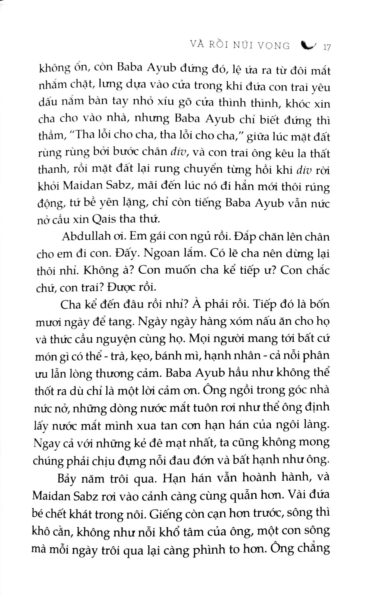 và rồi núi vọng (tái bản)