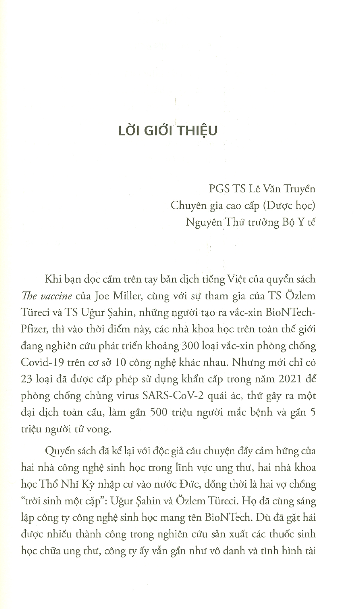 vắc-xin mrna - cuộc chinh phục đại dịch covid-19 từ cái nhìn trong cuộc