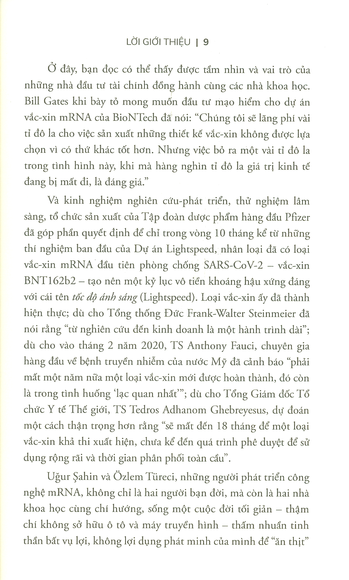 vắc-xin mrna - cuộc chinh phục đại dịch covid-19 từ cái nhìn trong cuộc