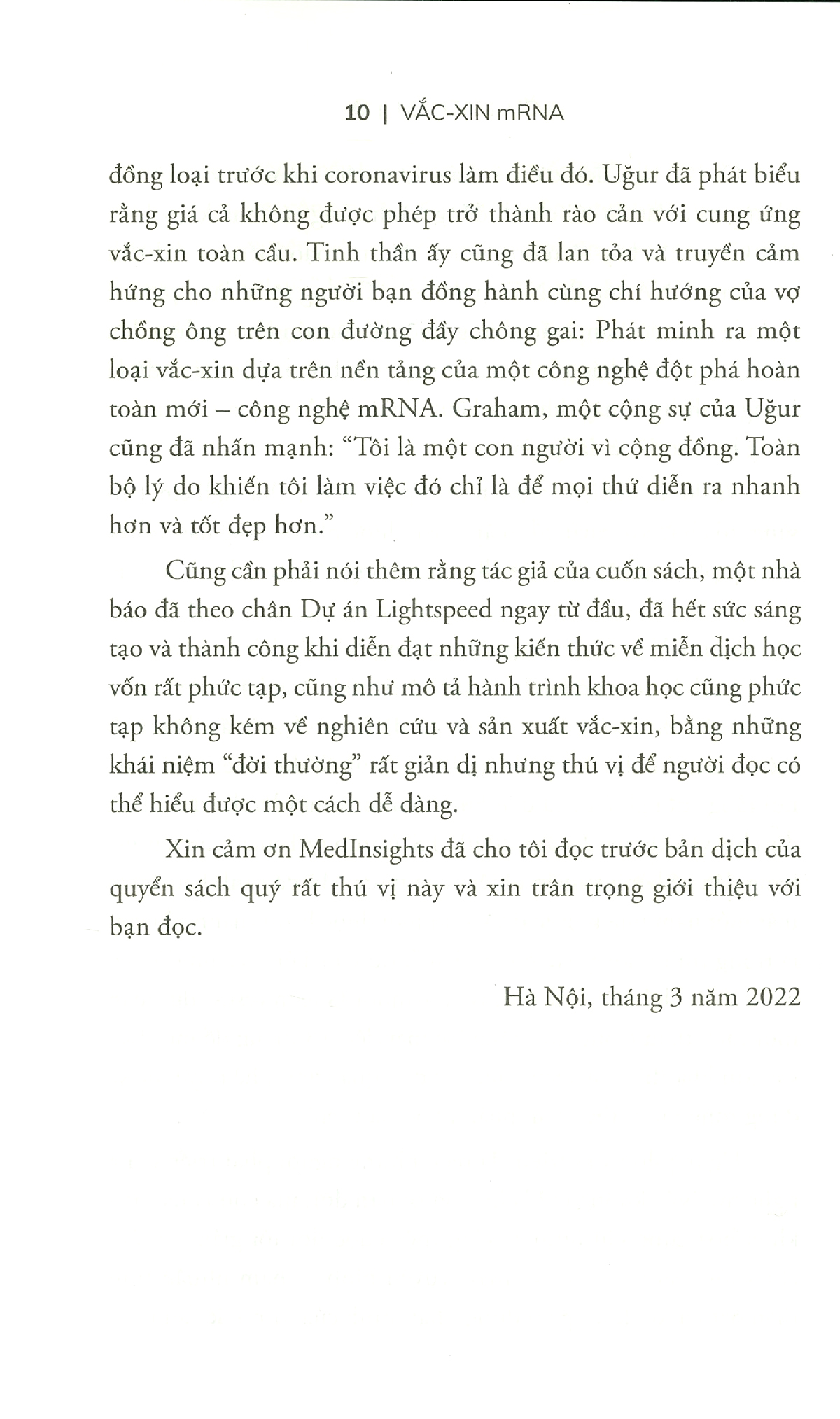 vắc-xin mrna - cuộc chinh phục đại dịch covid-19 từ cái nhìn trong cuộc