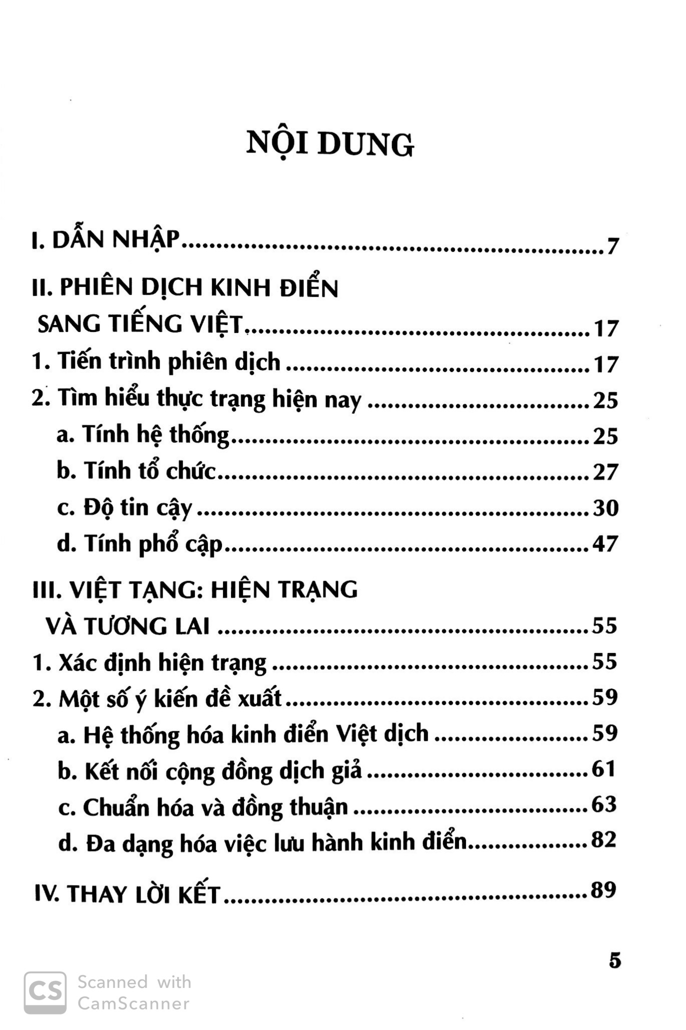 vài suy nghĩ về đại tạng kinh tiếng việt - hiện trạng & tương lai