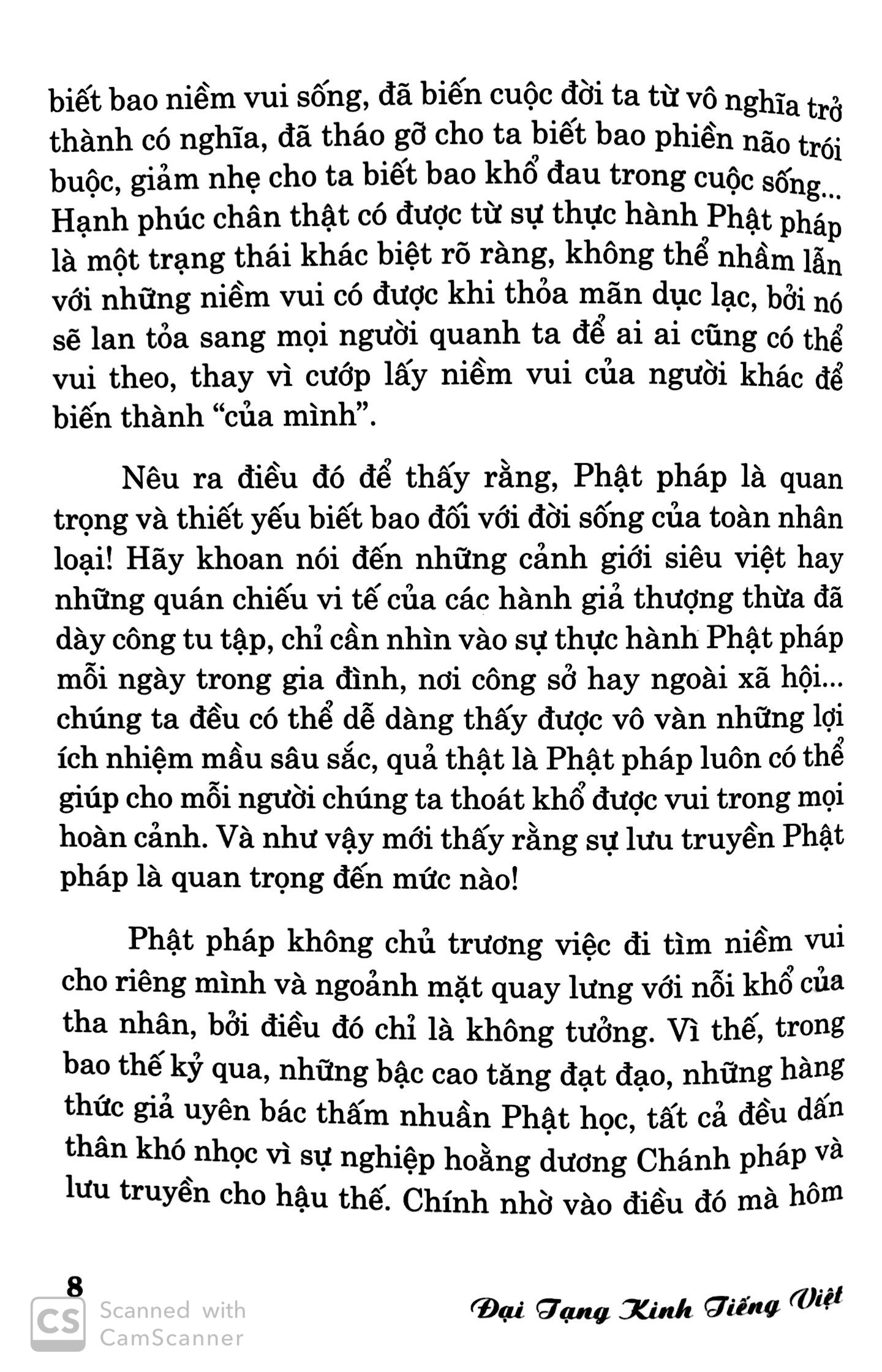 vài suy nghĩ về đại tạng kinh tiếng việt - hiện trạng & tương lai