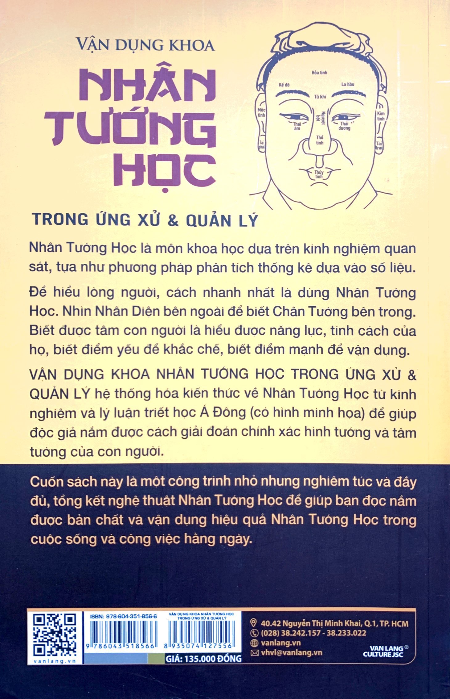 vận dụng khoa nhân tướng học trong ứng xử và quản lý (tái bản 2022)