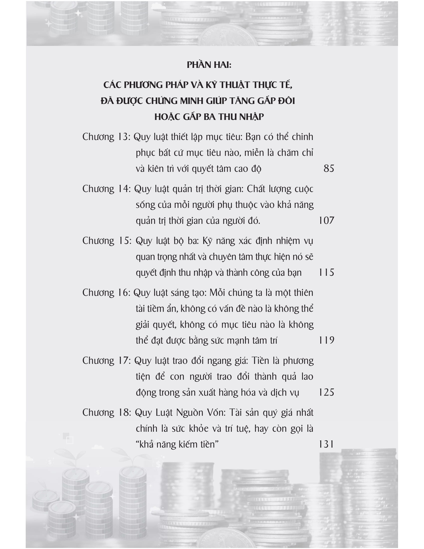 vận dụng luật hấp dẫn thu hút tiền bạc và hạnh phúc