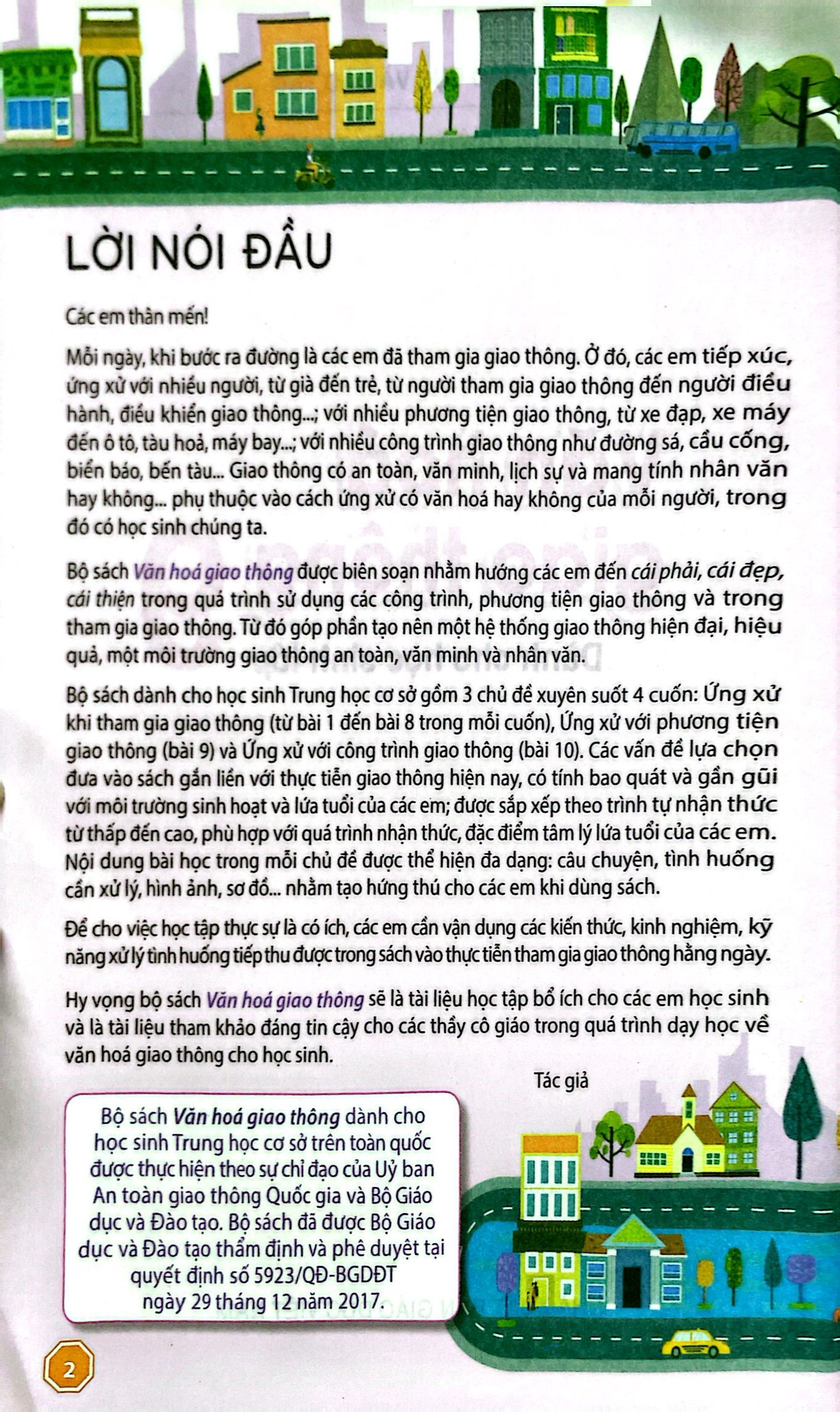 văn hóa giao thông lớp 9 (2018)