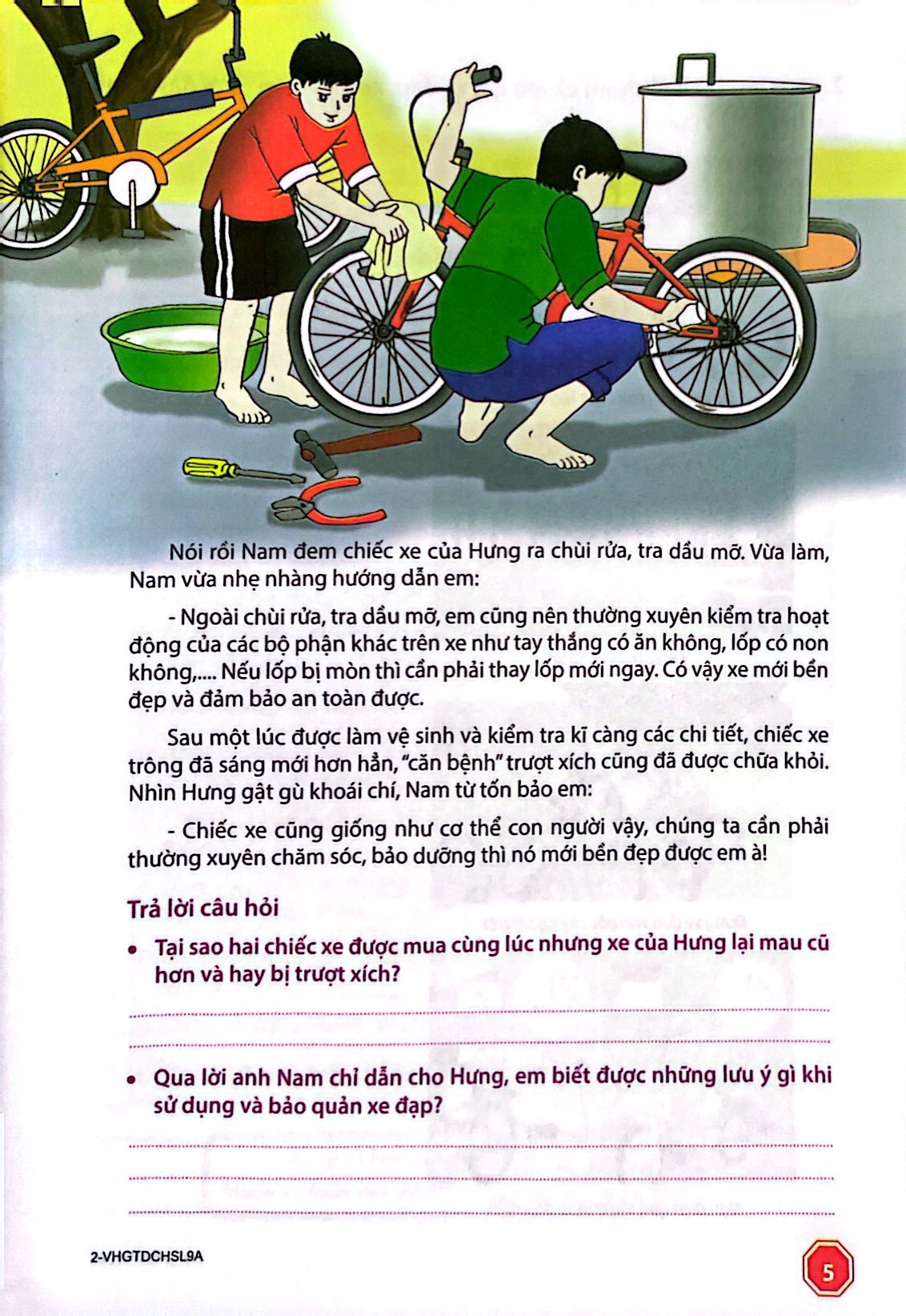 văn hóa giao thông lớp 9 (2018)