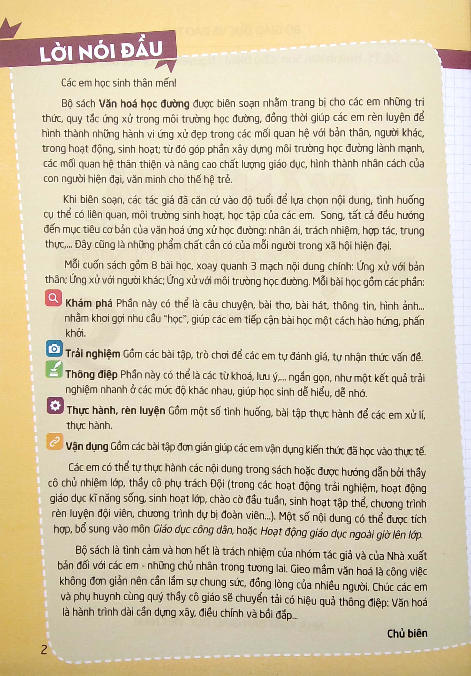 văn hóa học đường - lớp 9 (2020)