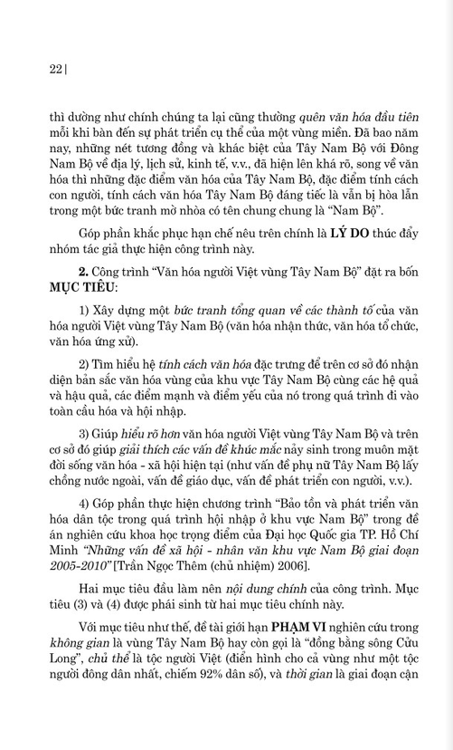 văn hóa người việt vùng tây nam bộ (2022)