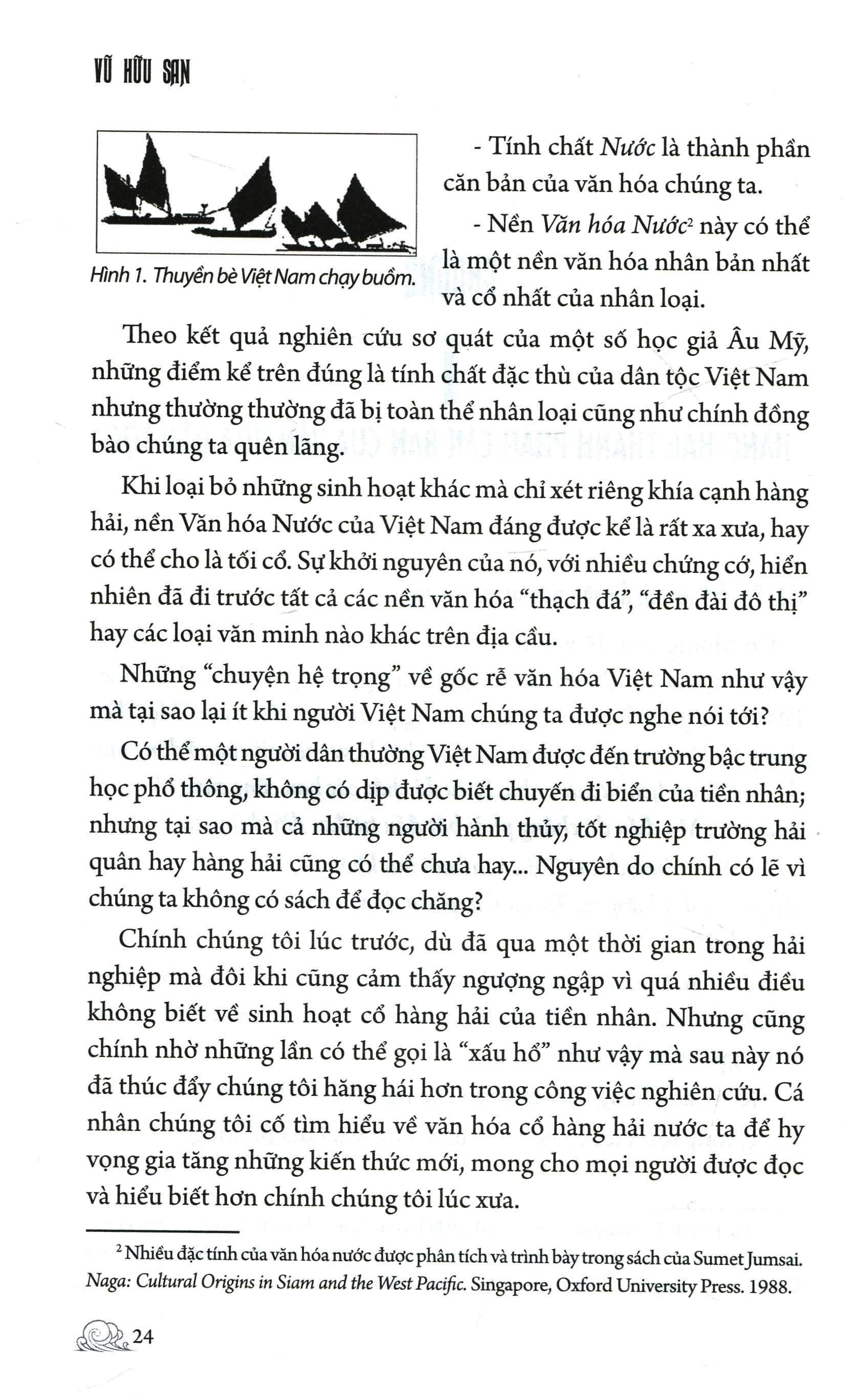 văn hoá nước và hàng hải thời cổ của việt nam