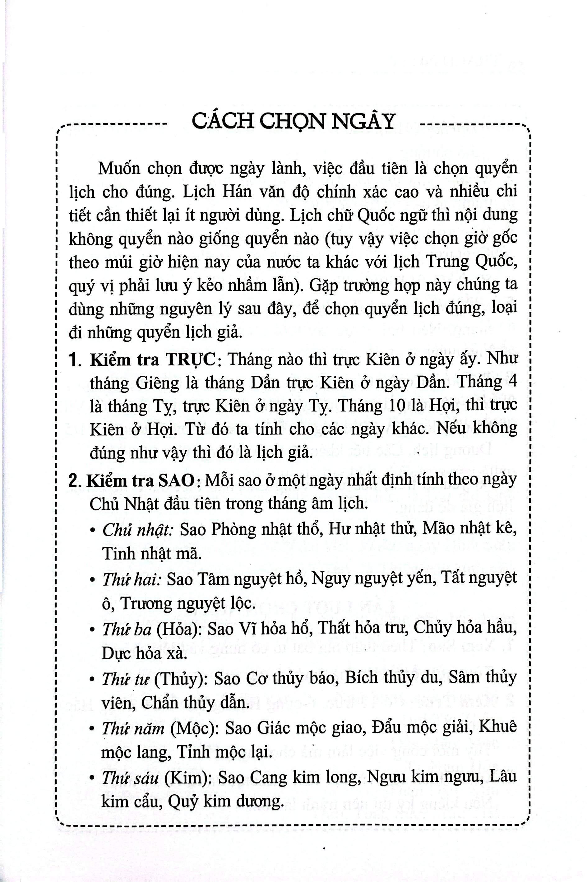 Văn Hóa Phương Đông Cổ Đại - Trạch Nhật
