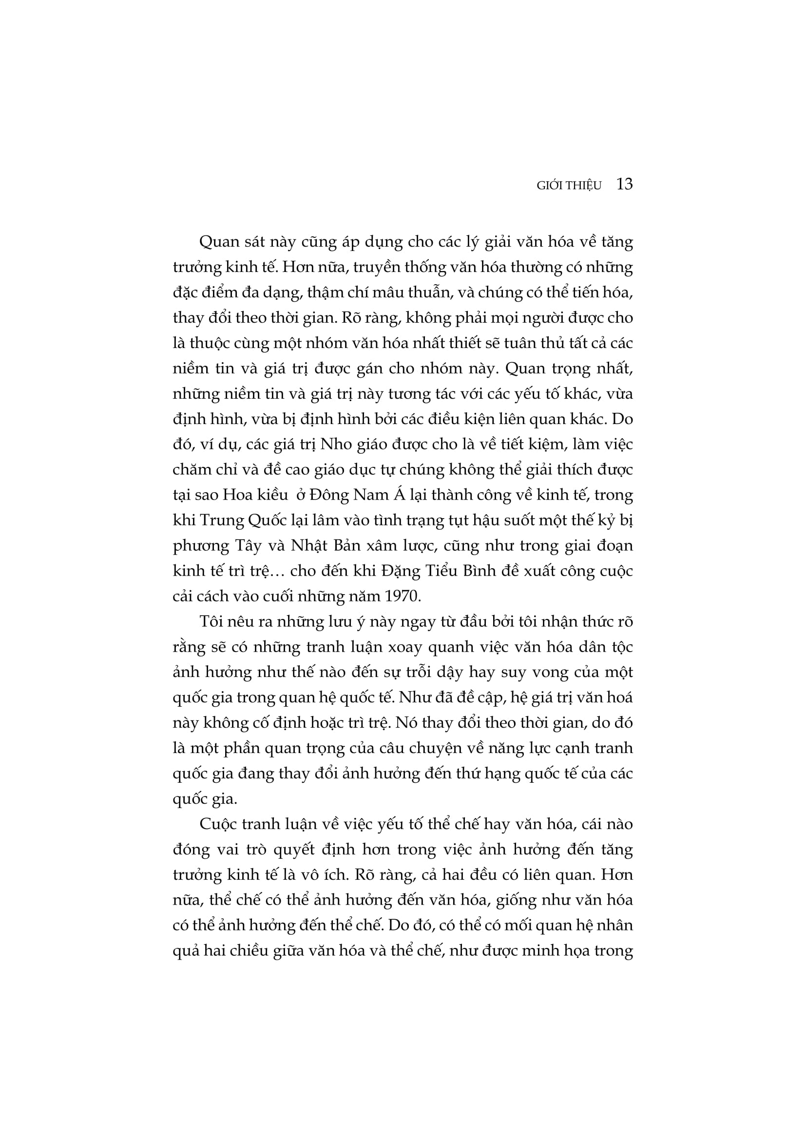 Văn Hóa, Tăng Trưởng Kinh Tế Và Dịch Chuyển Quyền Lực Giữa Các Quốc Gia - Sự Cạnh Tranh Giữa Hoa Kỳ Và Trung Quốc