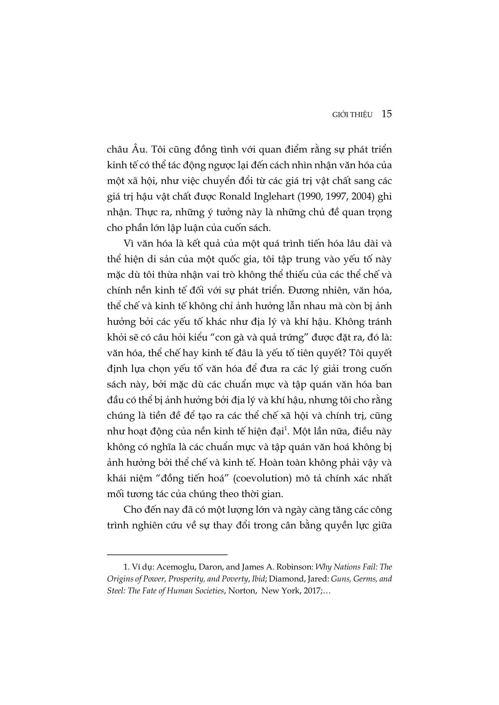 Văn Hóa, Tăng Trưởng Kinh Tế Và Dịch Chuyển Quyền Lực Giữa Các Quốc Gia - Sự Cạnh Tranh Giữa Hoa Kỳ Và Trung Quốc