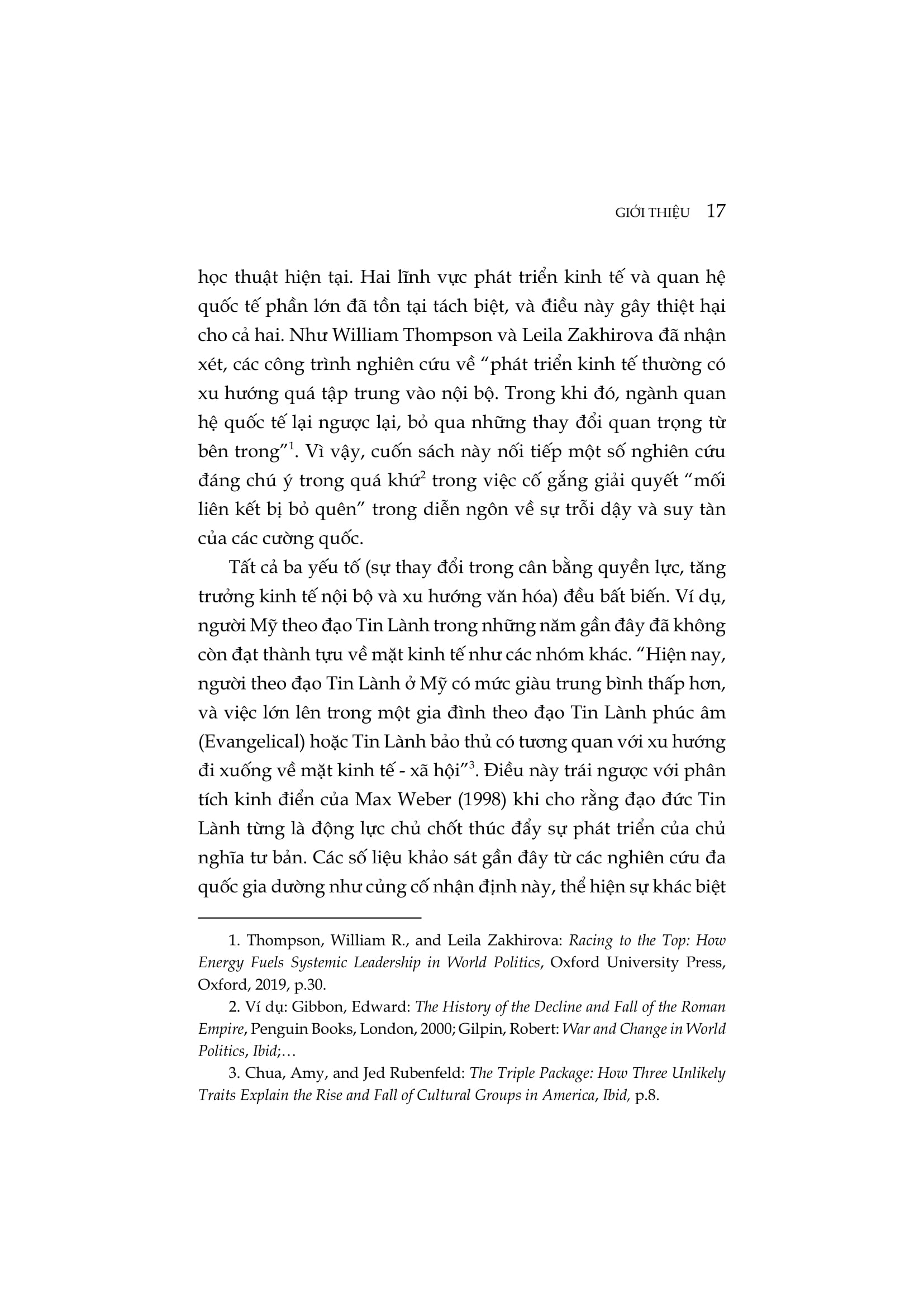 Văn Hóa, Tăng Trưởng Kinh Tế Và Dịch Chuyển Quyền Lực Giữa Các Quốc Gia - Sự Cạnh Tranh Giữa Hoa Kỳ Và Trung Quốc