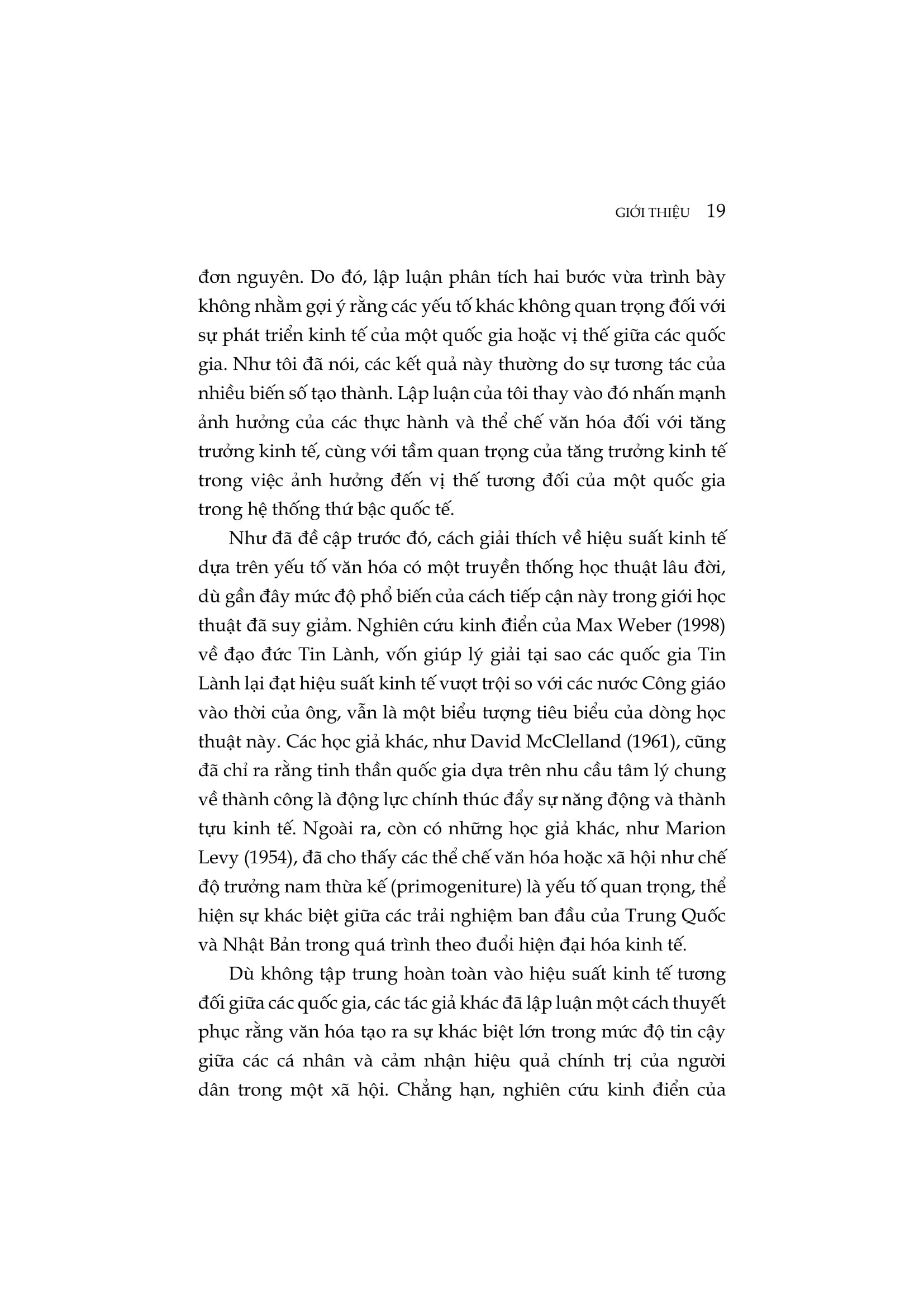 Văn Hóa, Tăng Trưởng Kinh Tế Và Dịch Chuyển Quyền Lực Giữa Các Quốc Gia - Sự Cạnh Tranh Giữa Hoa Kỳ Và Trung Quốc