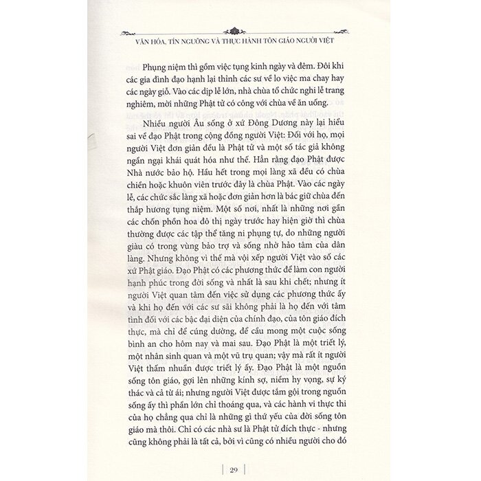 văn hóa, tín ngưỡng và thực hành tôn giáo người việt