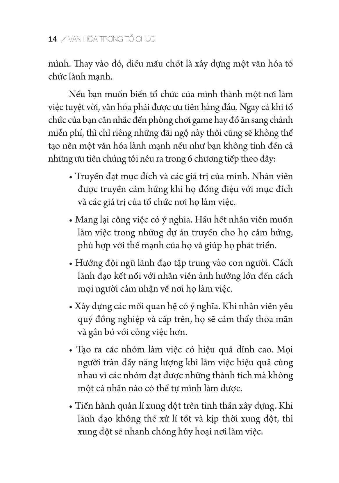 văn hóa trong tổ chức - cách tạo ra một nơi mà mọi người thích làm việc