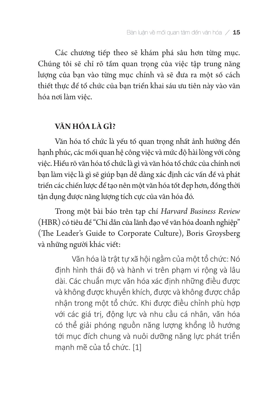 văn hóa trong tổ chức - cách tạo ra một nơi mà mọi người thích làm việc