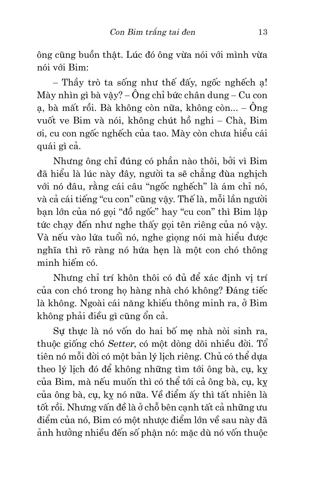 văn học cổ điển - con bim trắng tai đen (tái bản 2023)
