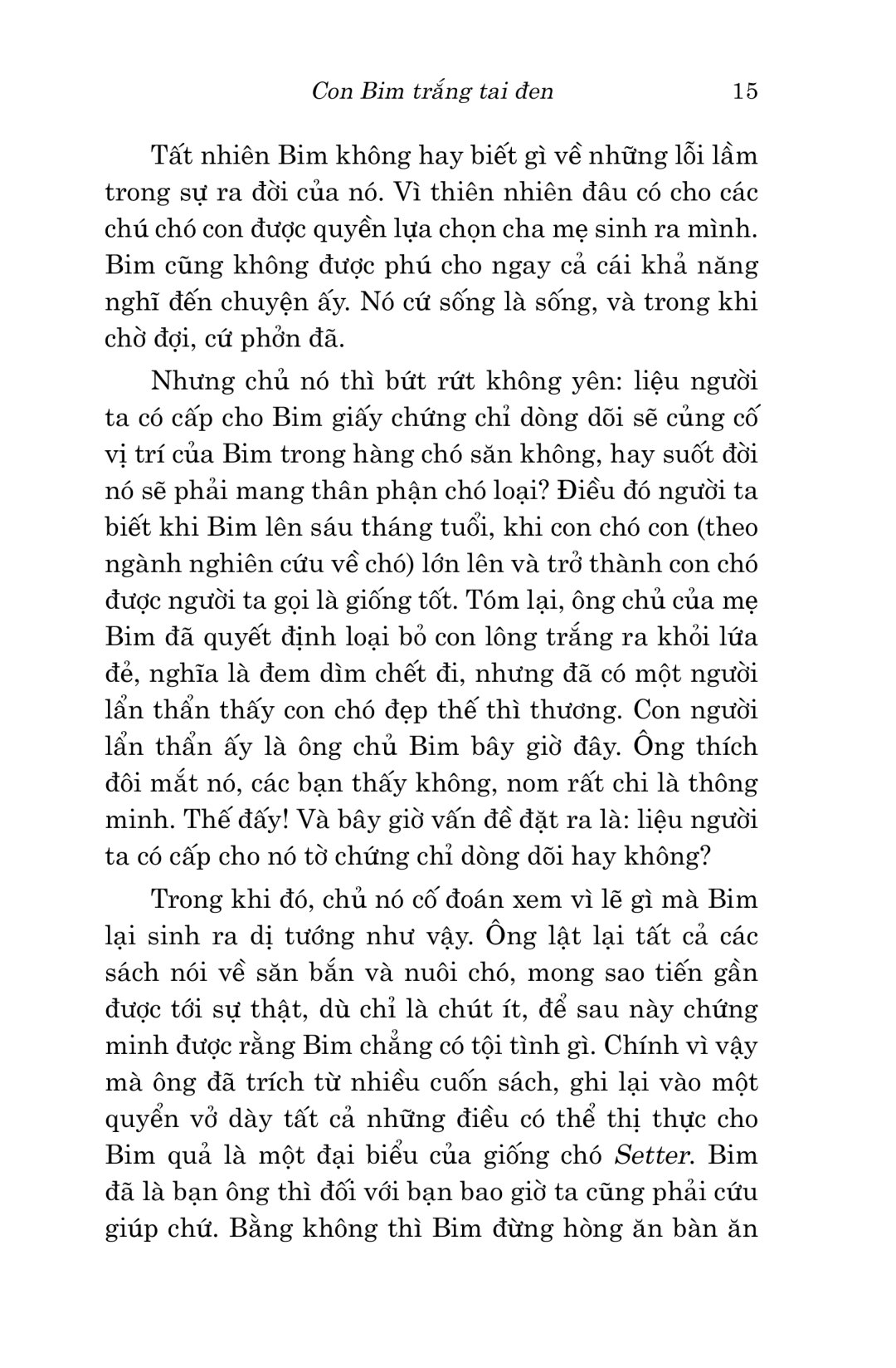 văn học cổ điển - con bim trắng tai đen (tái bản 2023)