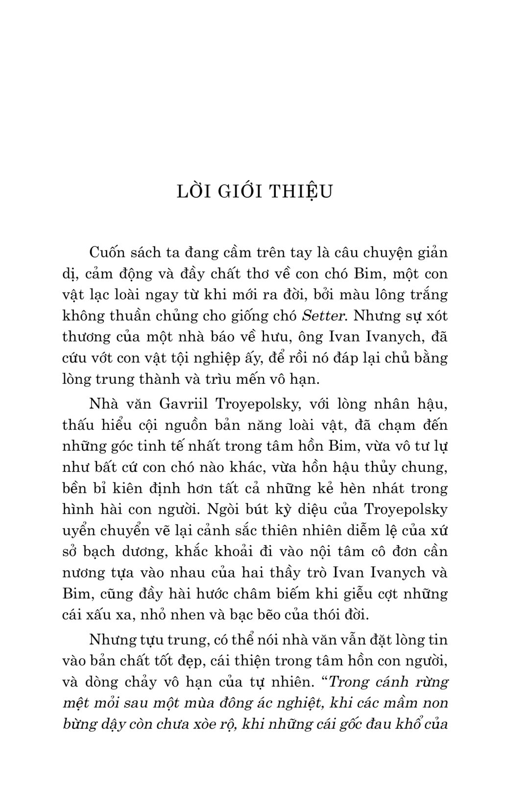 văn học cổ điển - con bim trắng tai đen (tái bản 2023)