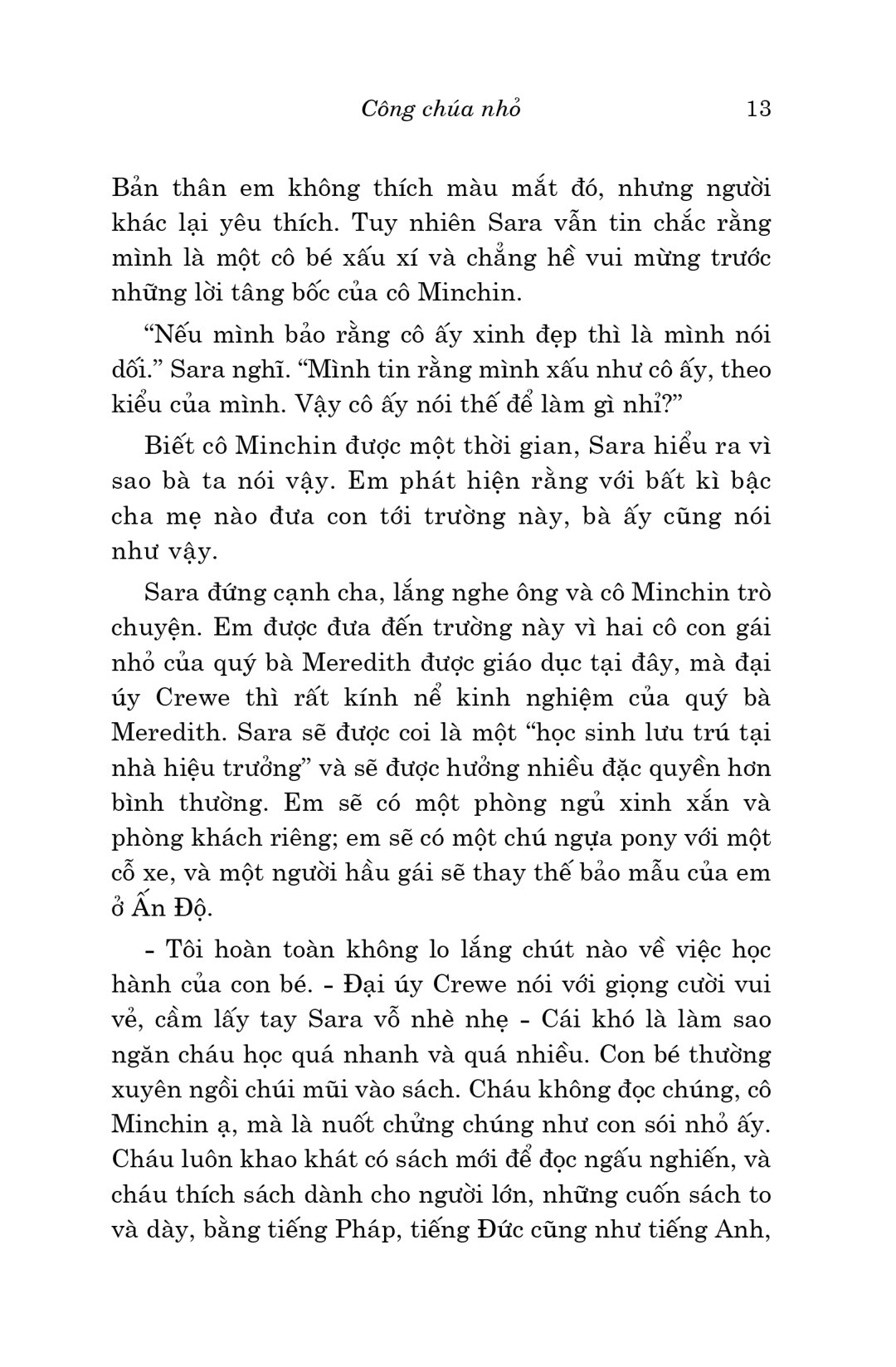 văn học cổ điển - công chúa nhỏ (tái bản 2023)