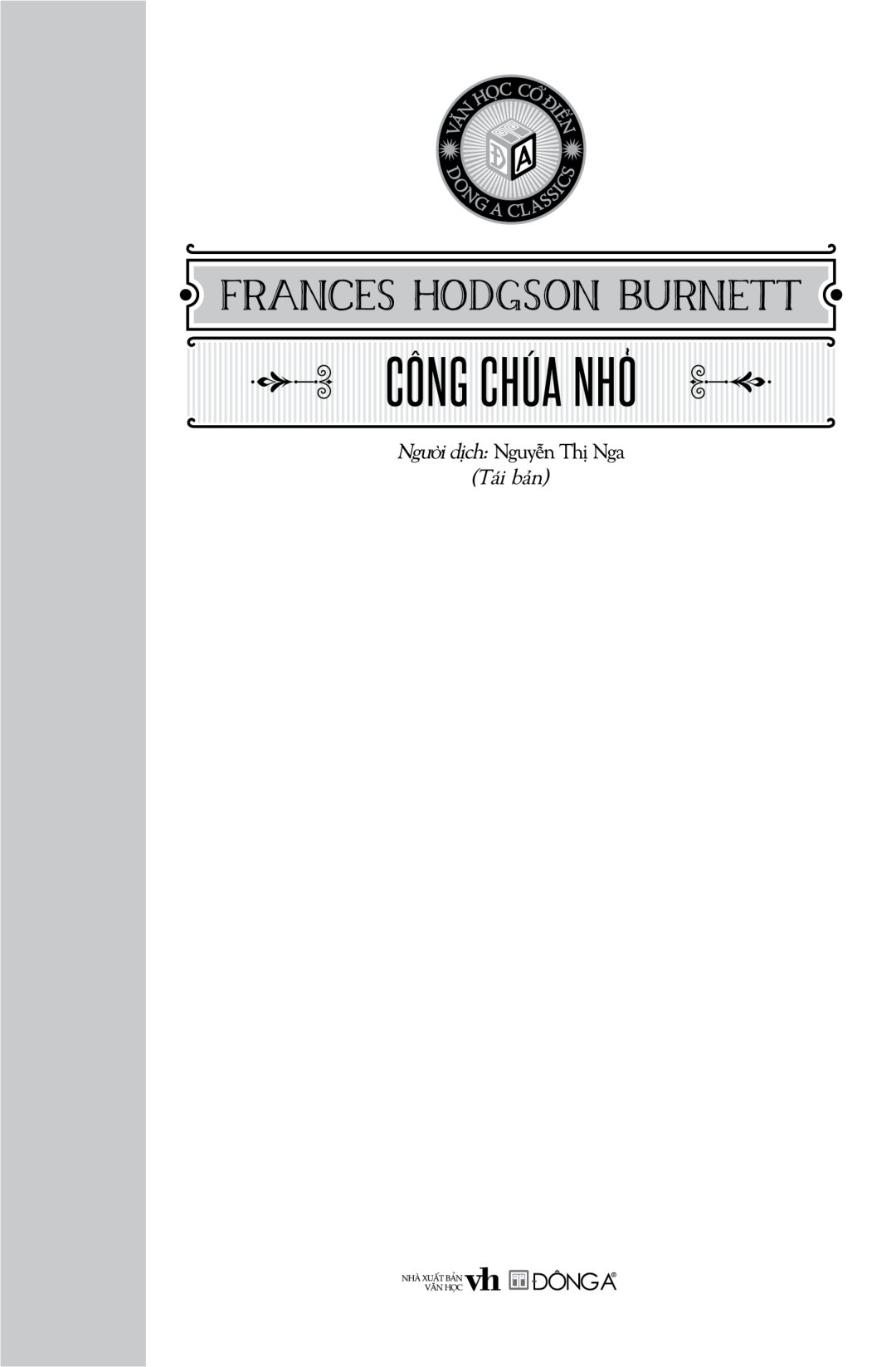 văn học cổ điển - công chúa nhỏ (tái bản 2023)