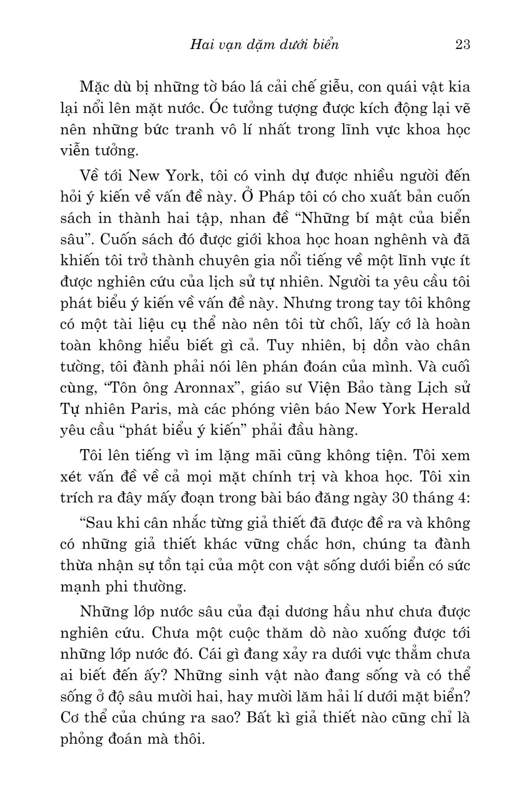 văn học cổ điển - đông a classic - hai vạn dặm dưới biển