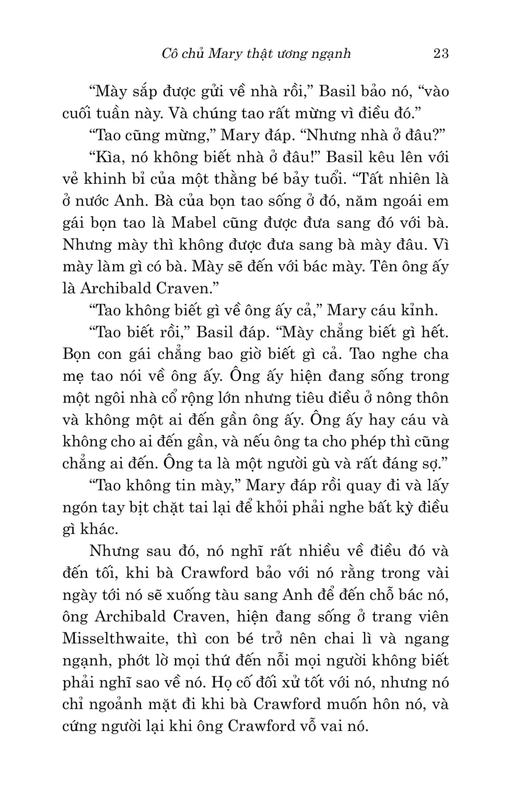 Van Hoc Co Dien - Dong A Classic - Khu Vuon Bi Mat