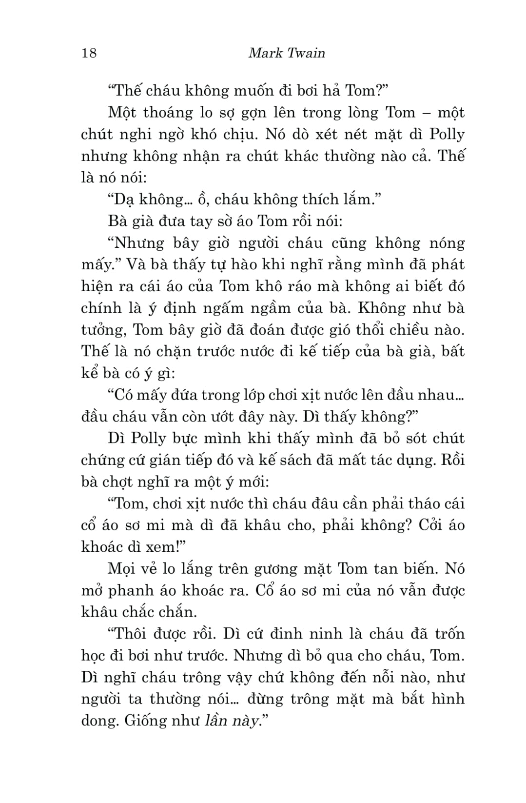 Van Hoc Co Dien - Dong A Classic - Nhung Cuoc Phieu Luu Cua Tom Sawyer