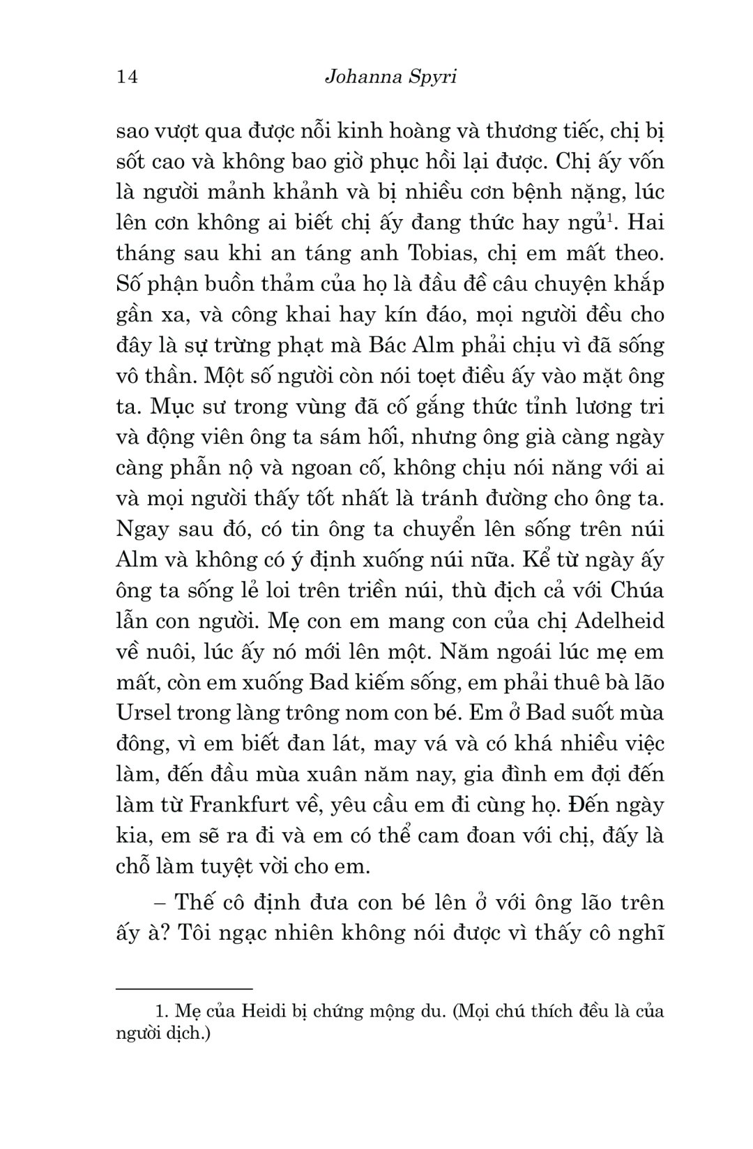 văn học cổ điển - heidi (tái bản 2023)