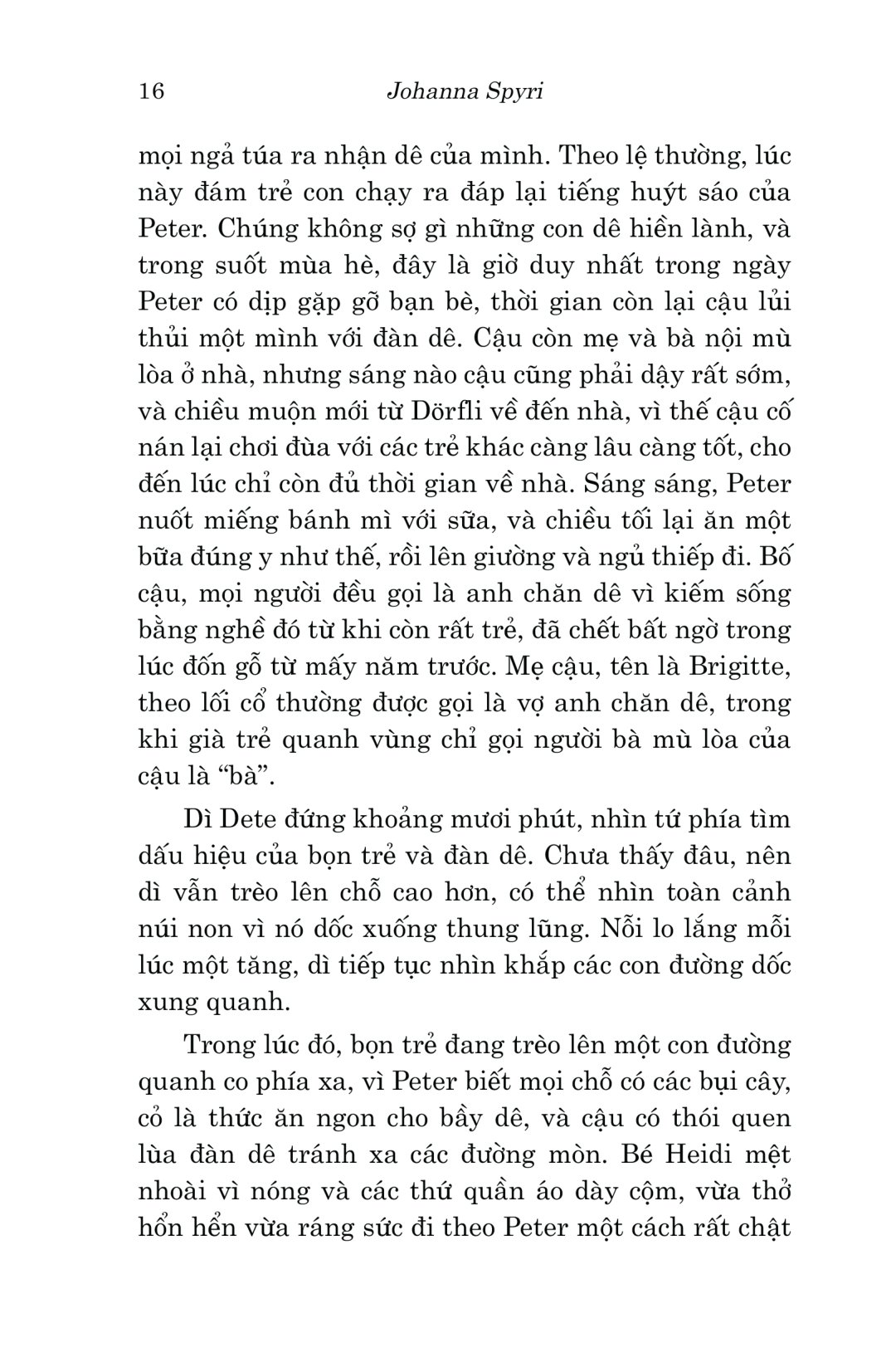 văn học cổ điển - heidi (tái bản 2023)