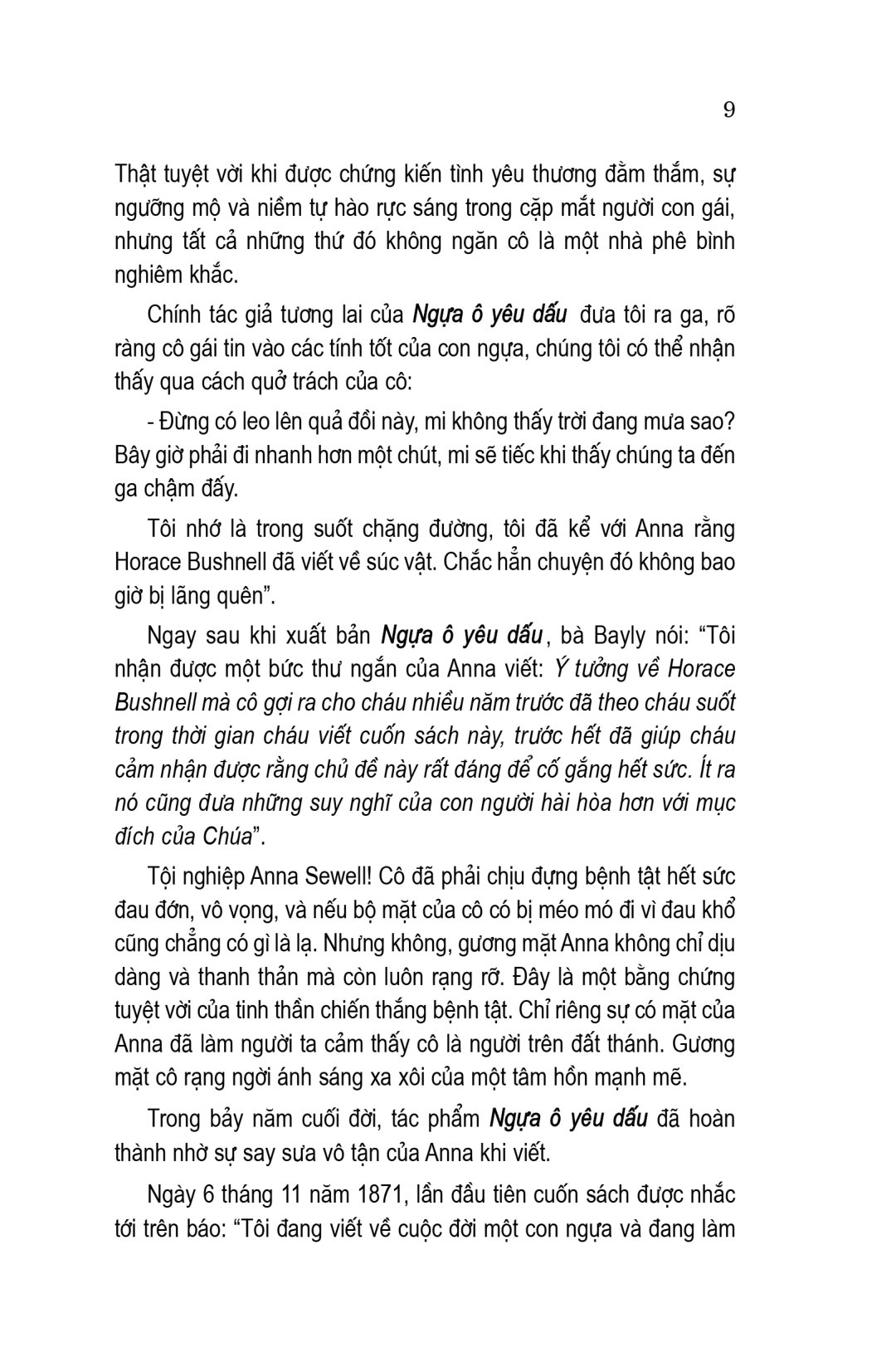 văn học cổ điển - ngựa ô yêu dấu (tái bản 2023)