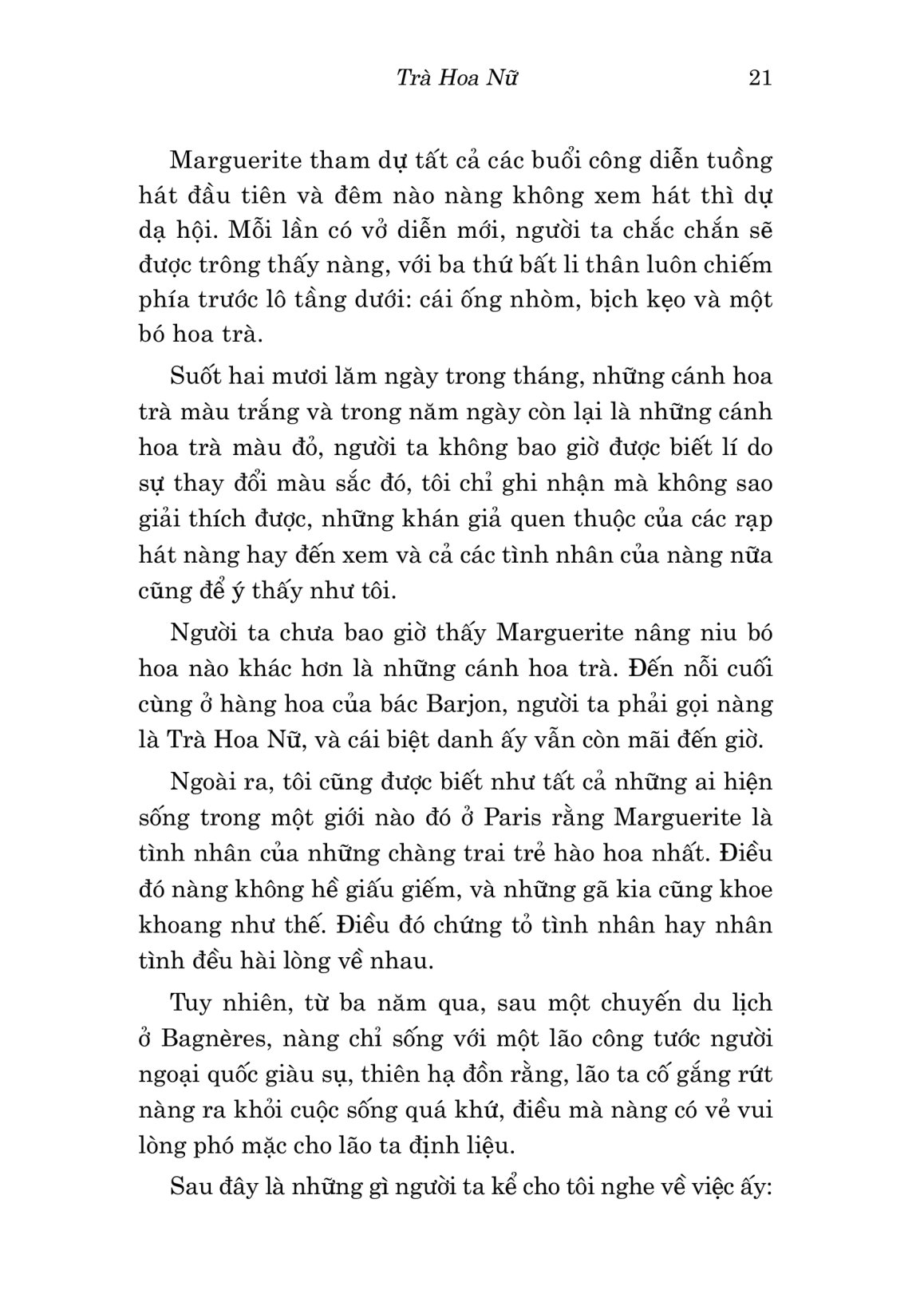 văn học cổ điển - trà hoa nữ (tái bản 2024)