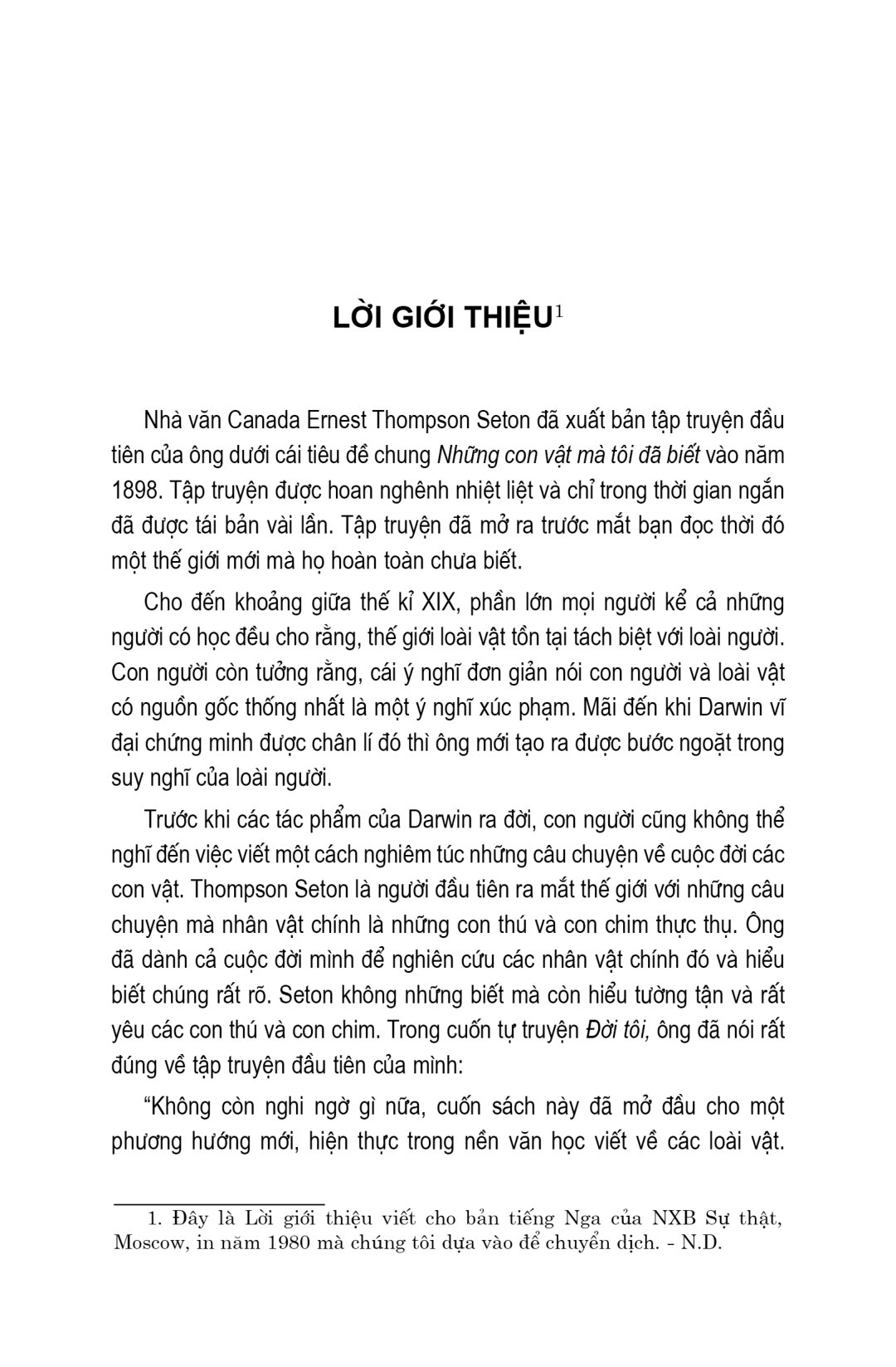 văn học cổ điển - truyện loài vật (tái bản 2023)