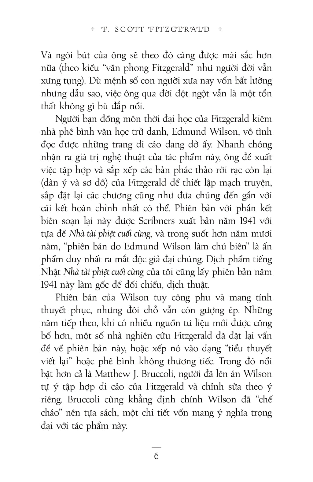 văn học kinh điển - nhà tài phiệt cuối cùng