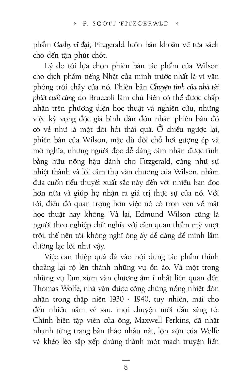 văn học kinh điển - nhà tài phiệt cuối cùng