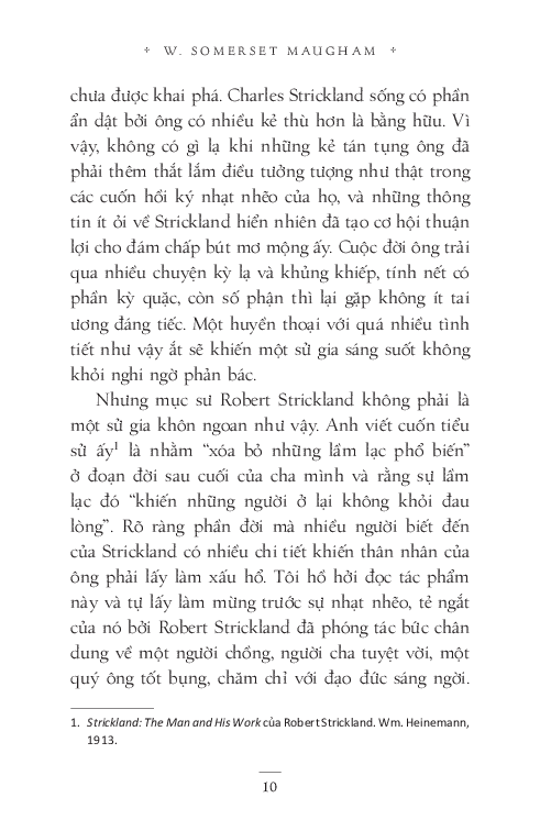 văn học kinh điển - vầng trăng và sáu xu - the moon and sixpence