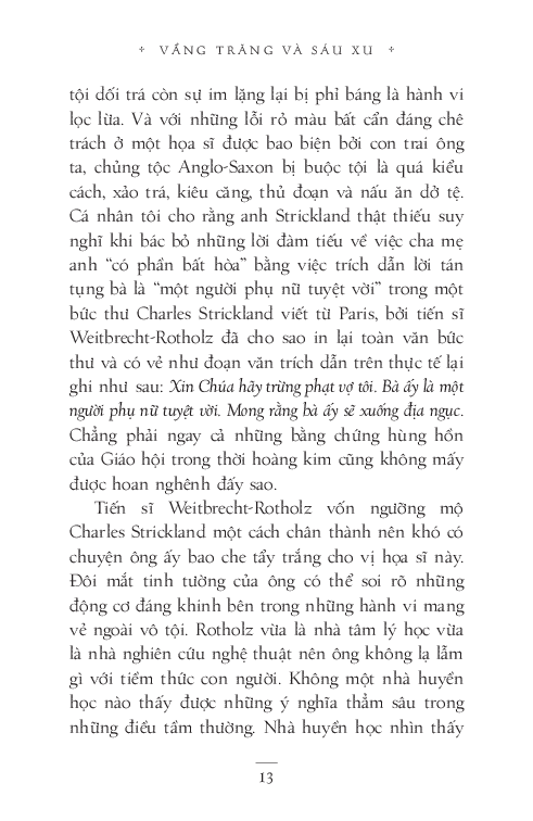 văn học kinh điển - vầng trăng và sáu xu - the moon and sixpence
