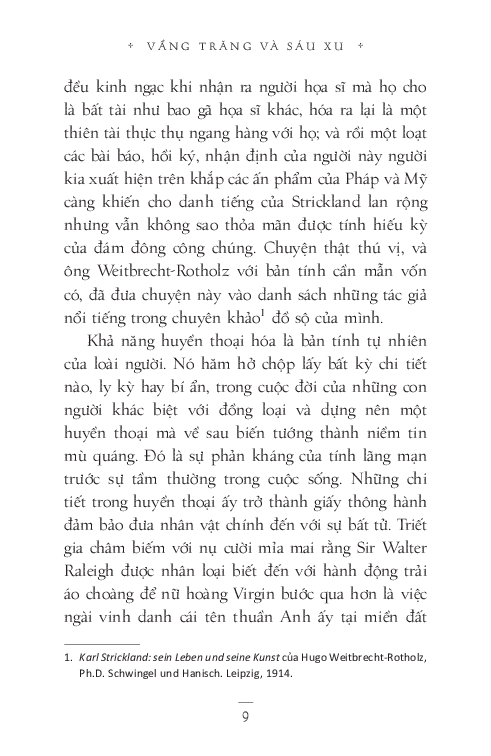 văn học kinh điển - vầng trăng và sáu xu - the moon and sixpence